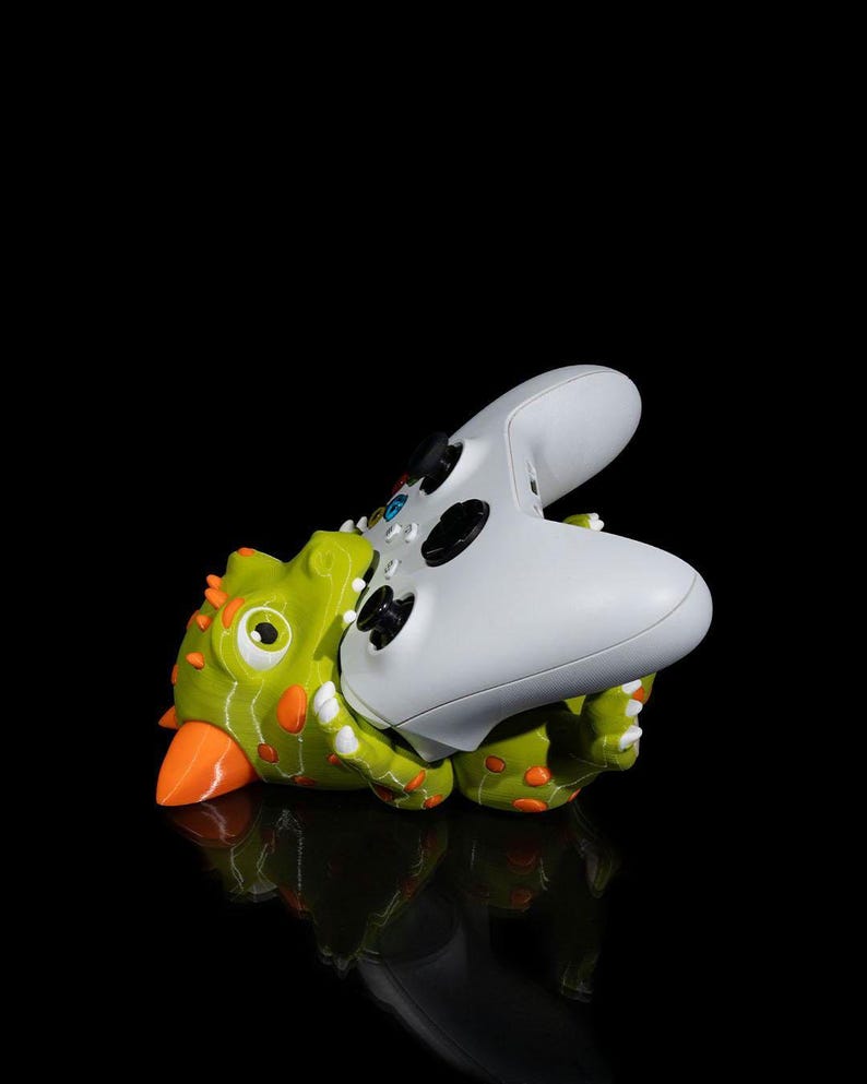 Draconic Snack Controller Holder – 3D Printed Dragon Phone & Gamepad Stand