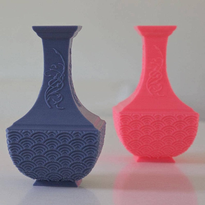 Classic Ming Style Vase – Traditional Elegant Flower Vase – Minimalist Timeless Home Decor
