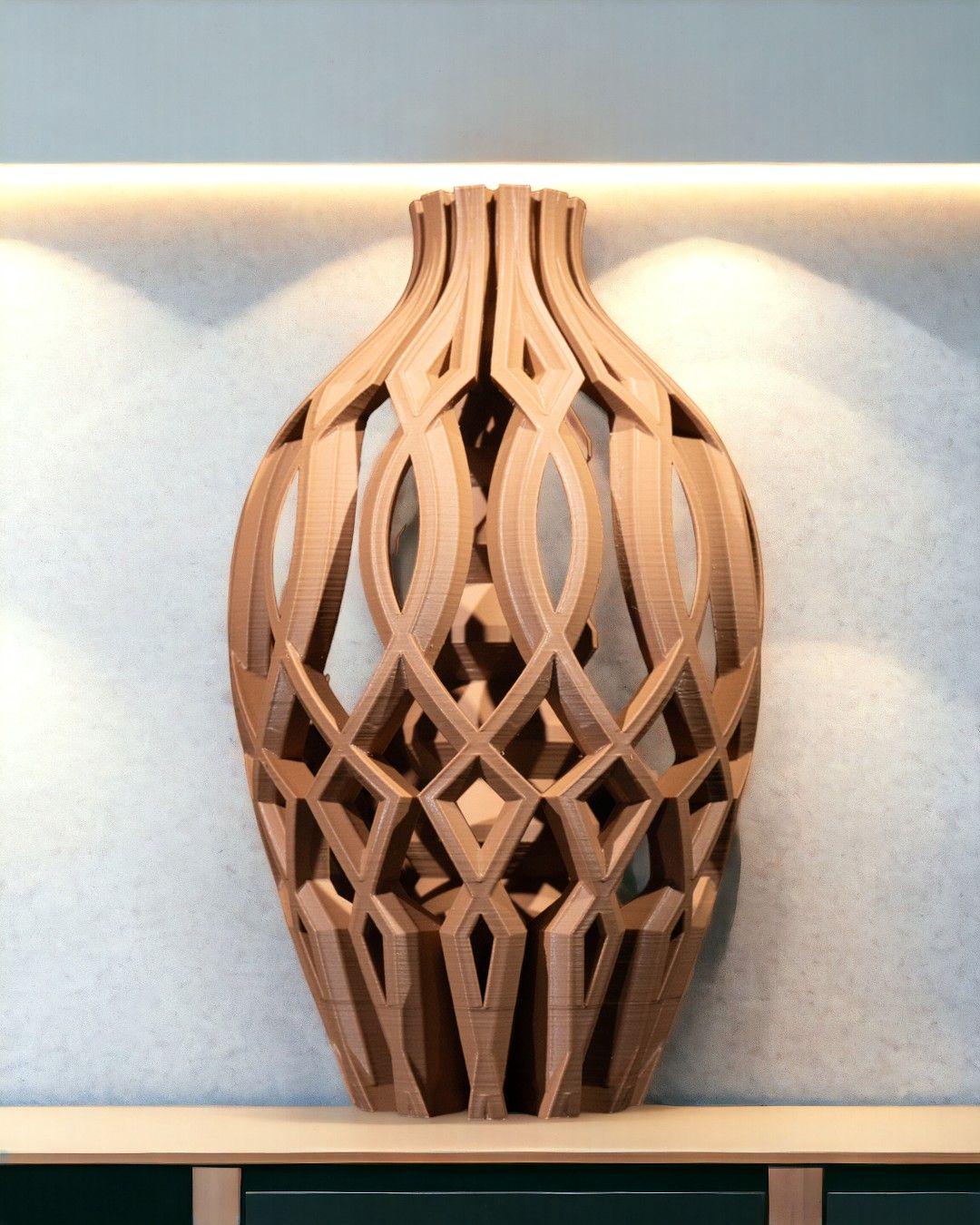 OpenVase — Geometric Eco Design in Biodegradable PLA