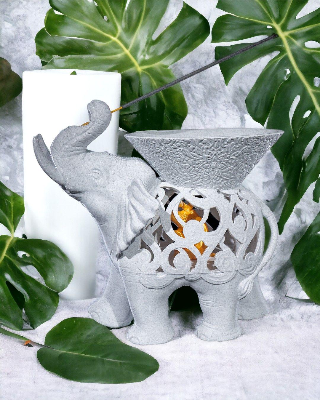 he Wisdom Within – Elephant Incense Holder