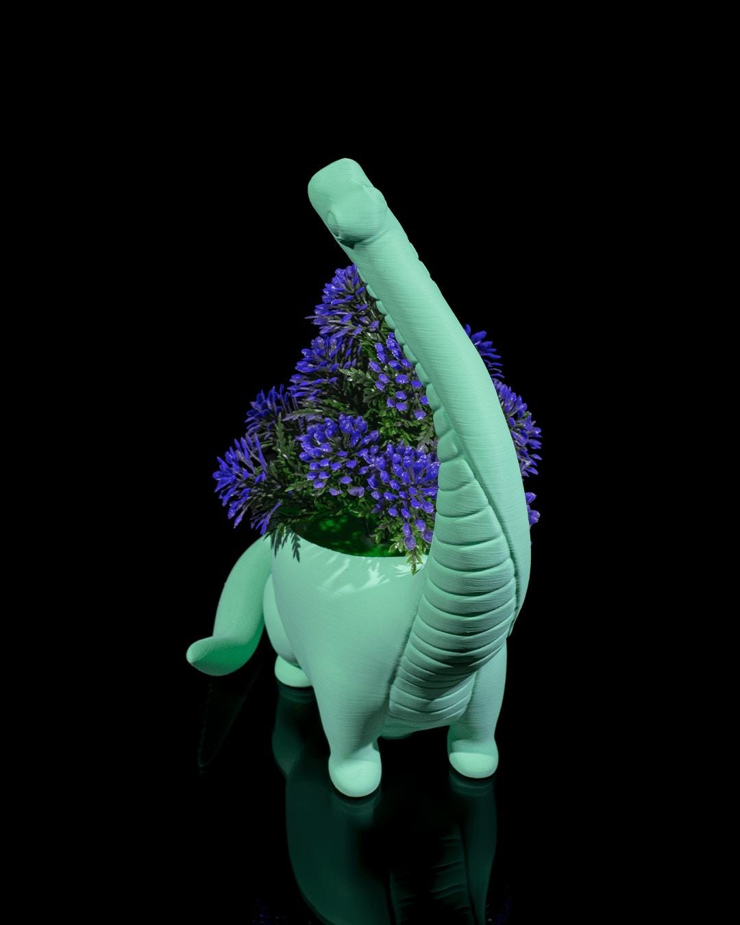 Bronto Planter – Eco-Friendly 3D Printed Dinosaur Pot for Plant Lovers
