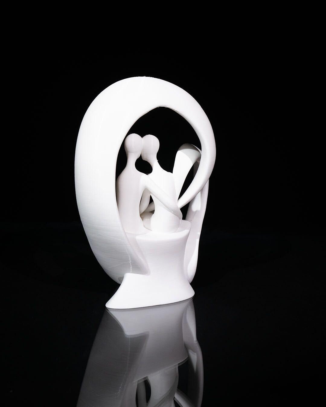 Quiet Love – 3D Printed Heart Sculpture