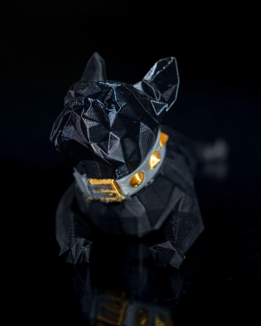 French Bulldog – 3D Printed Statue