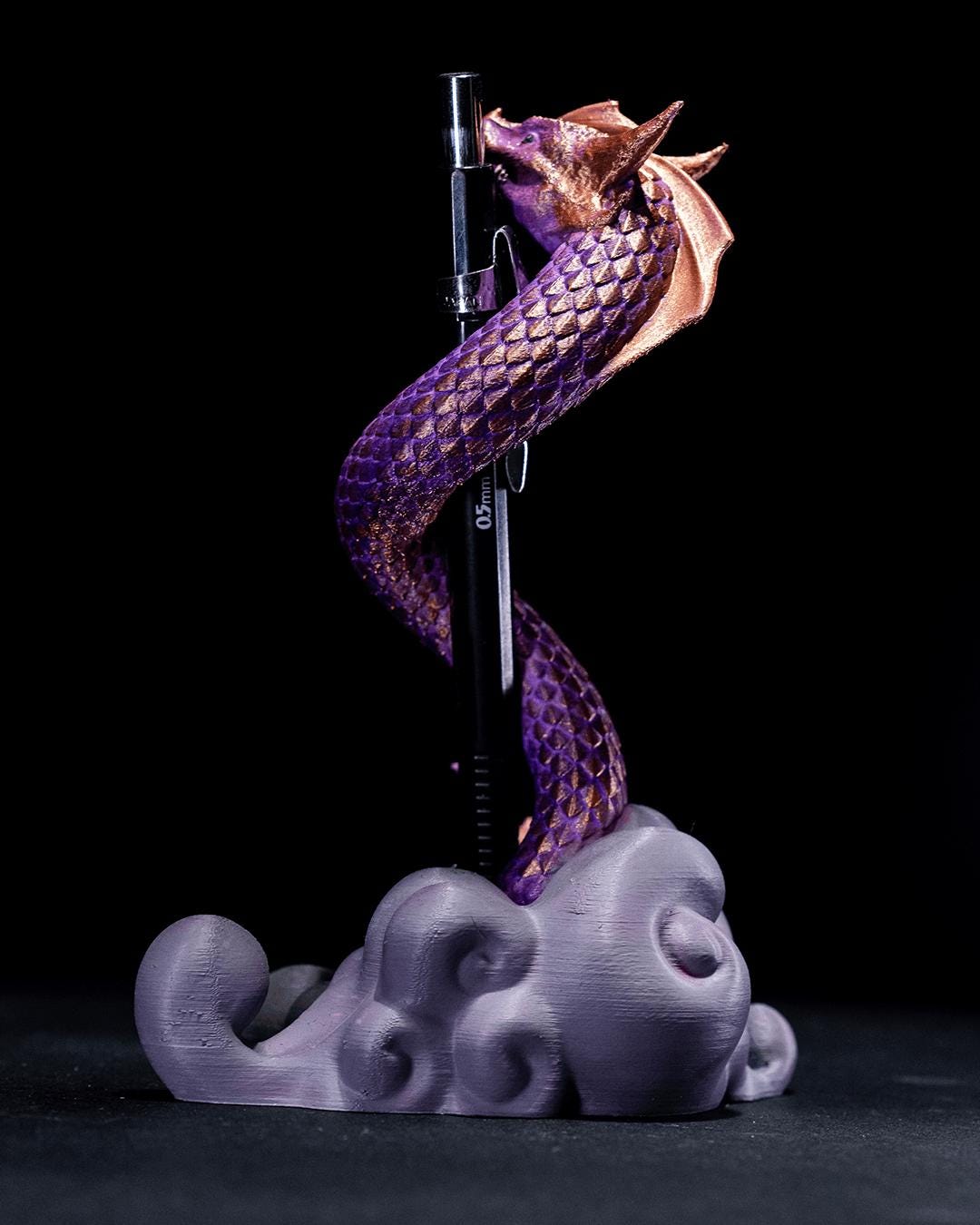 Scylla Pen Holder | Mythical Creature Desk Decor | Handmade Eco Friendly PLA | Fantasy Office Gift