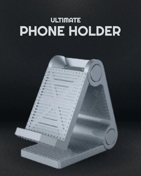 Adjustable Phone Holder | Handmade Desk Stand