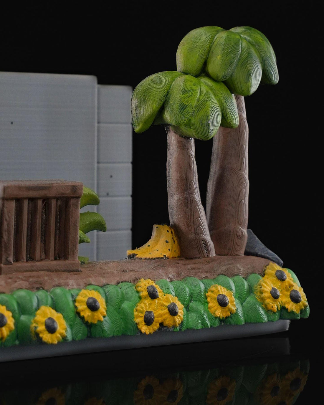Rainforest Console Stand Tropical Gaming Decor Display Dock