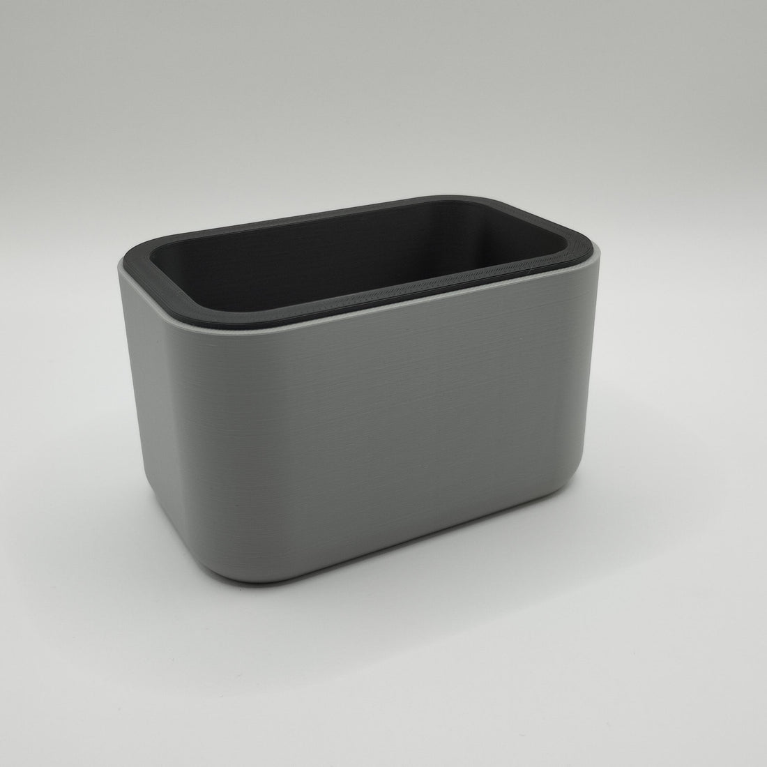 Two Color Pencil Holder • Modern Desk Organizer Cup • Handmade Eco Friendly Office Storage
