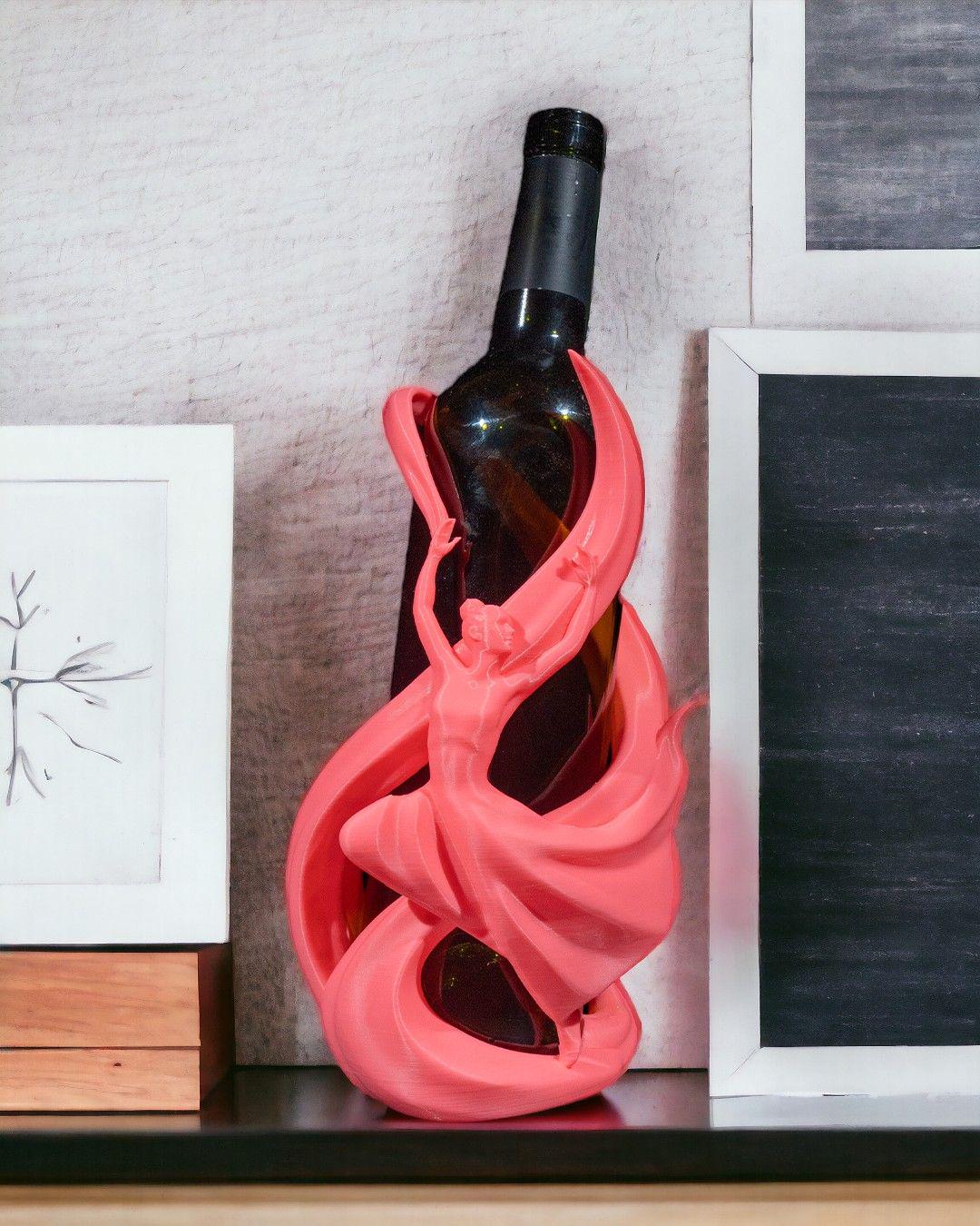 Ballet Dancer Wine Holder |  Sculpture handmade