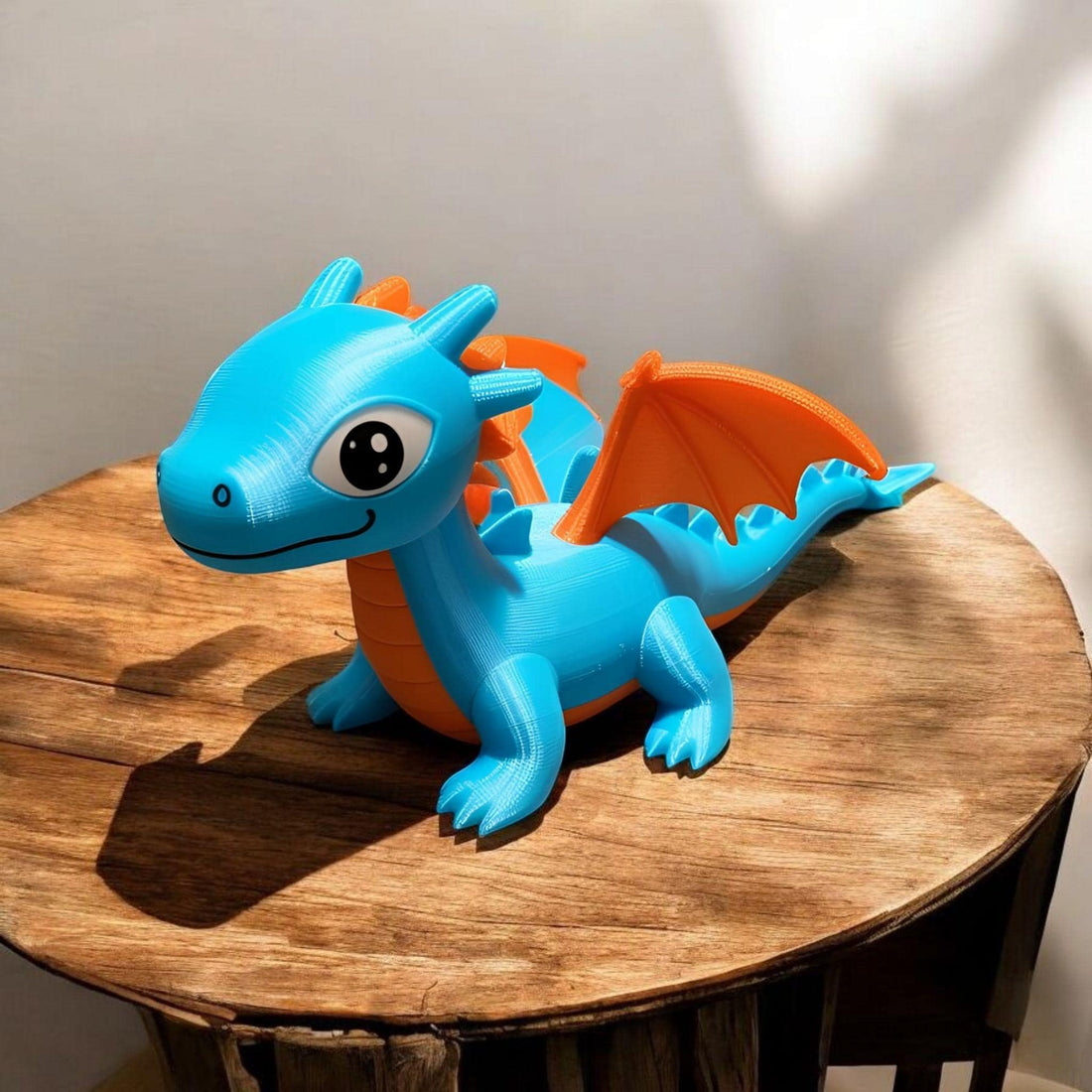 Little Charmkeeper Baby Dragon Figurine | Cute Fantasy Creature | Desk Buddy Collectible | Eco Friendly Handmade Figure