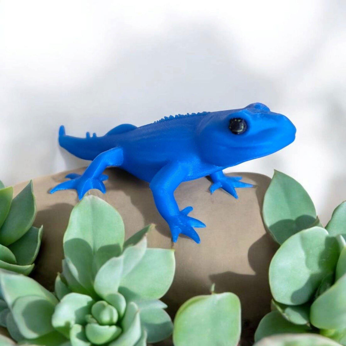 Gecko Dragon Figurine | Eco-Friendly Desk Decor, Fantasy Collectible