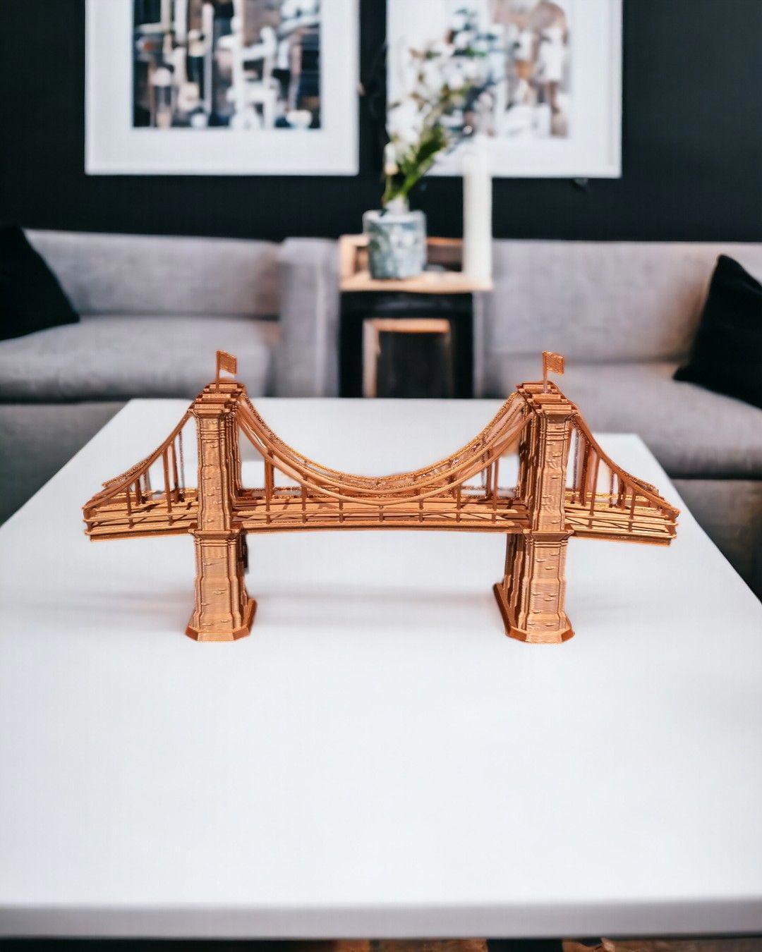 Brooklyn Bridge – Artistic Miniature Architecture | Sustainable Home Decor