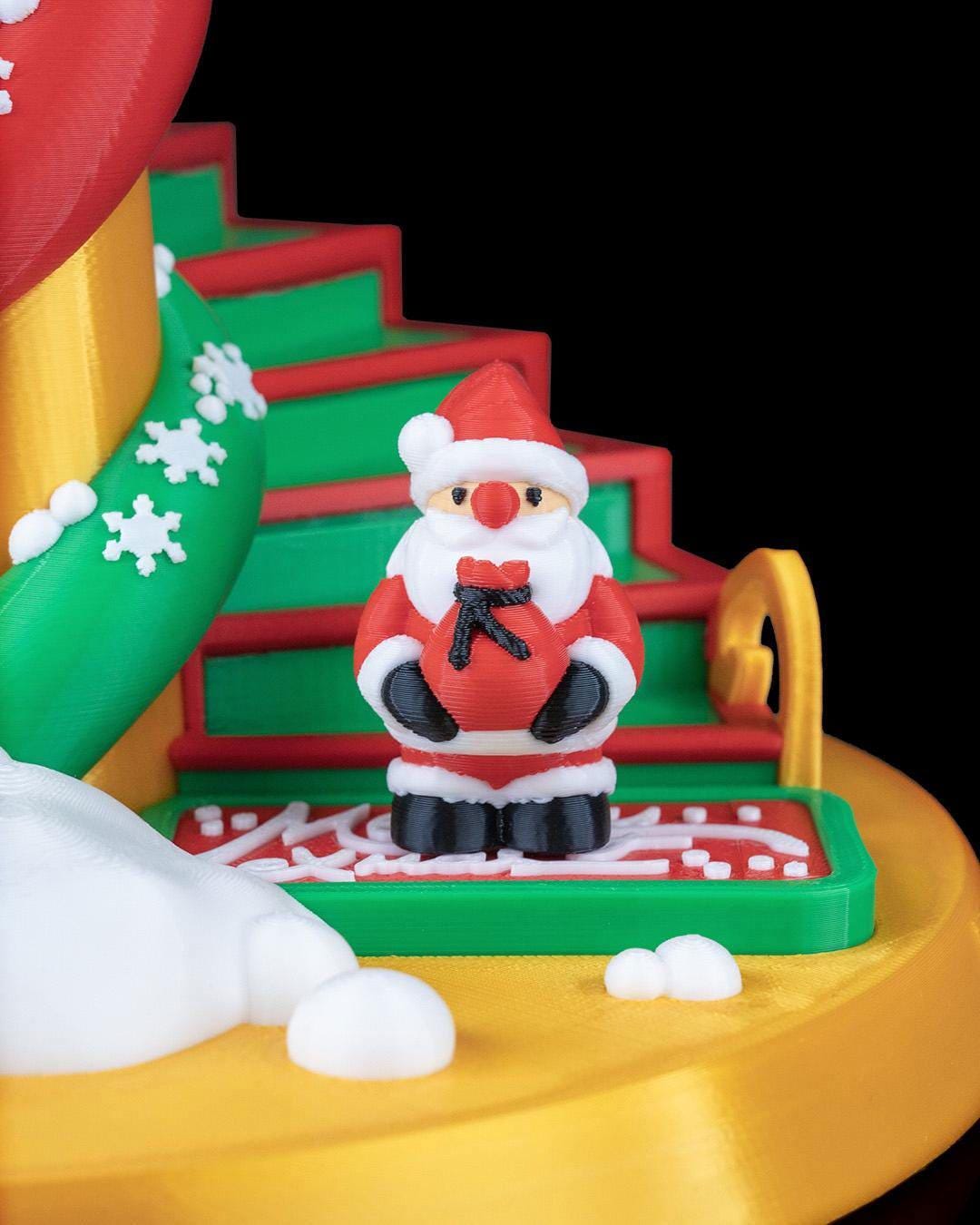 Step-by-Step Christmas Countdown – Santa’s Spiral Staircase
