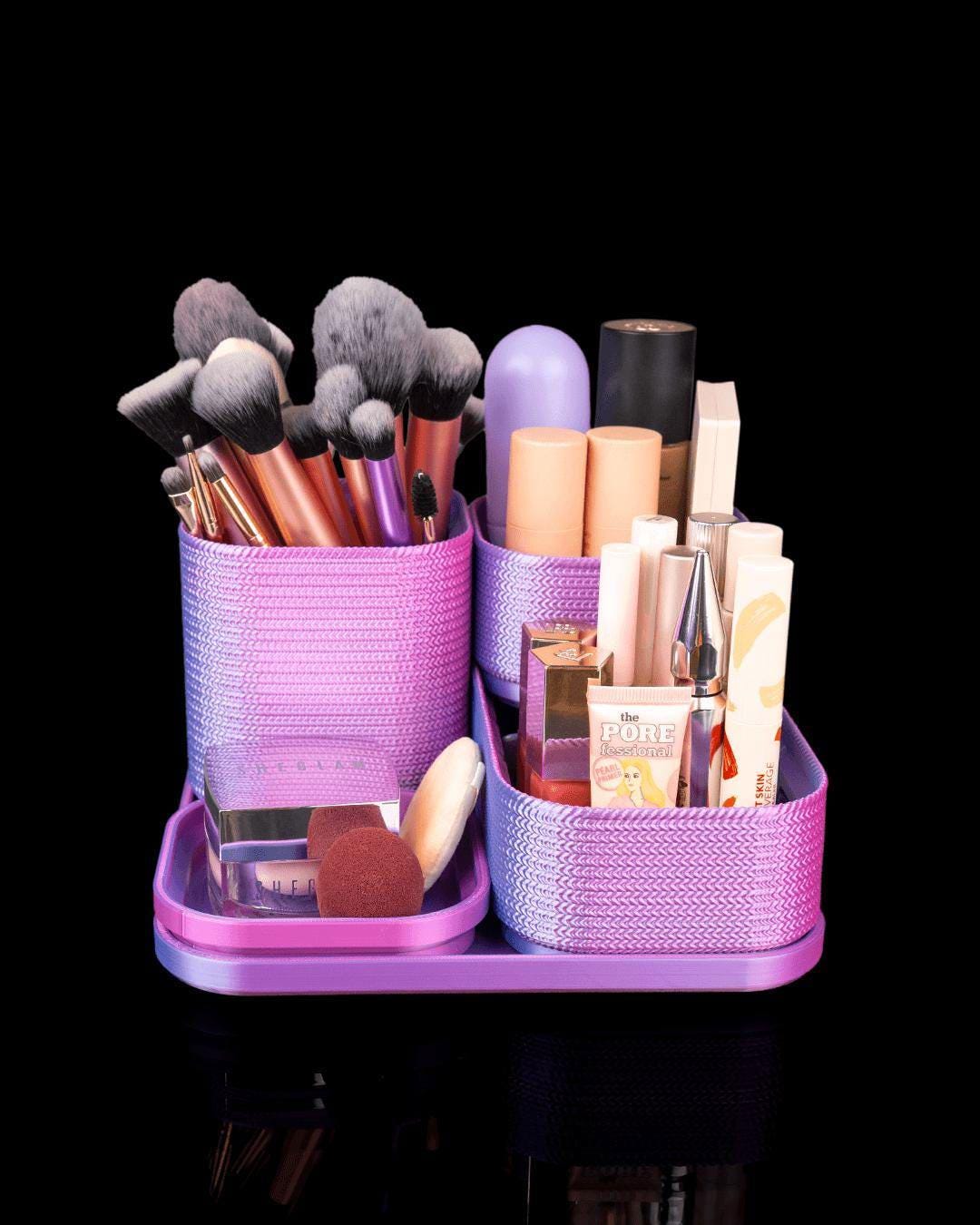 Thread Treasure Organizer – Lilac Jewelry & Makeup Holder