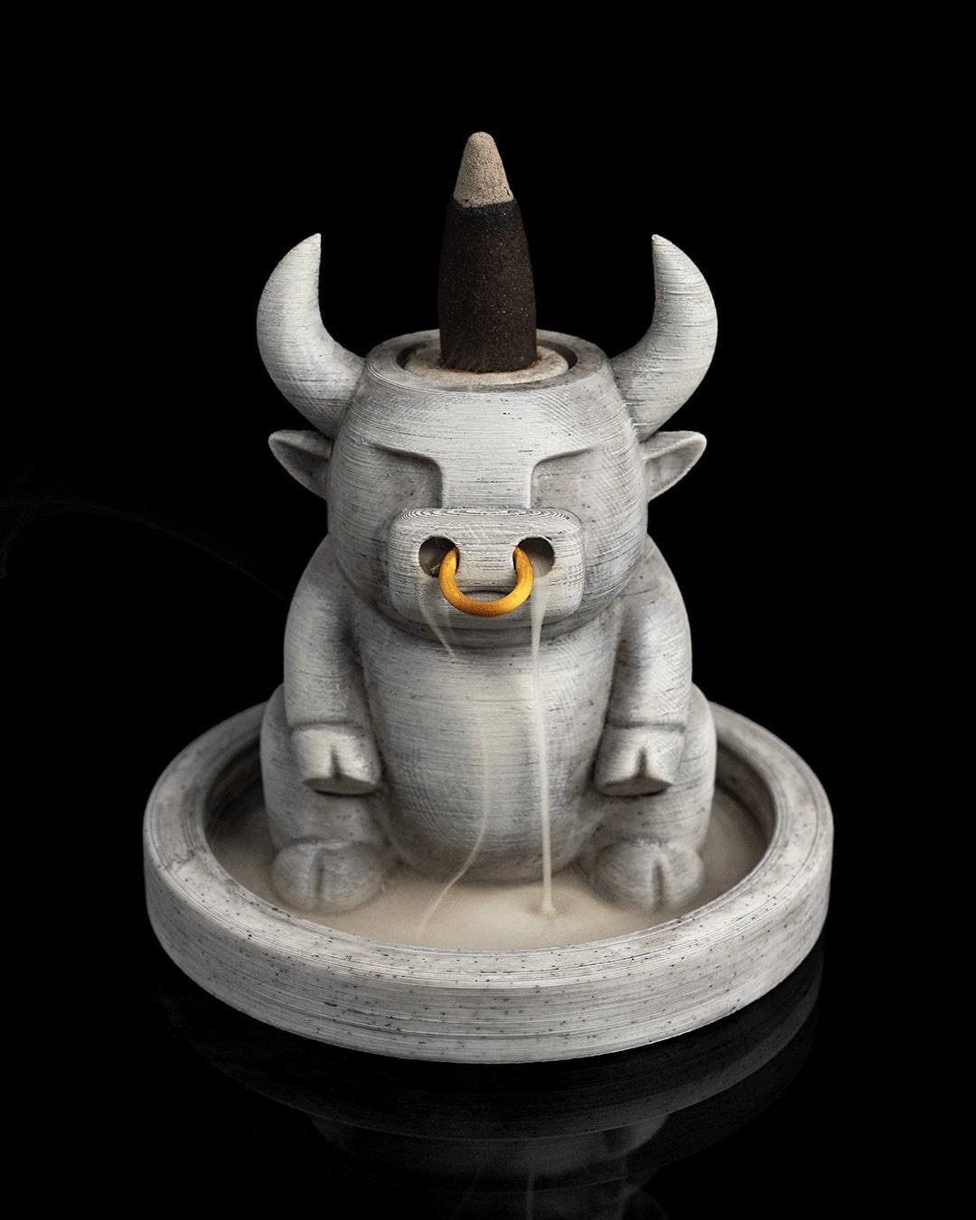 Bull Dozer – Backflow Incense Burner