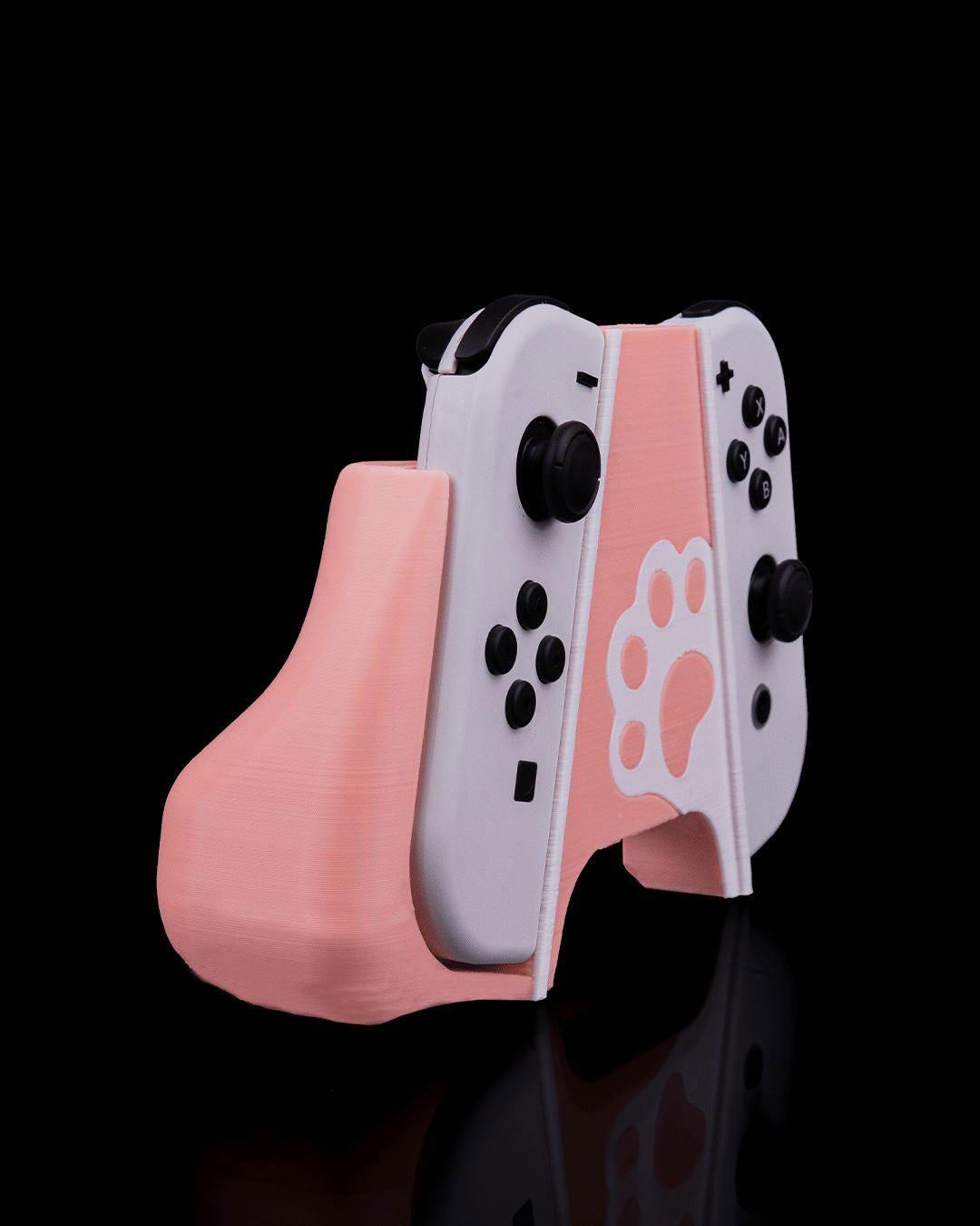 Paw Print Controller Grip – Cat Style Gaming Holder