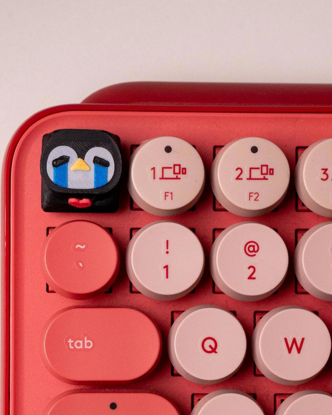 Don’t Type Too Hard Keycap – Sad Keyboard Friend