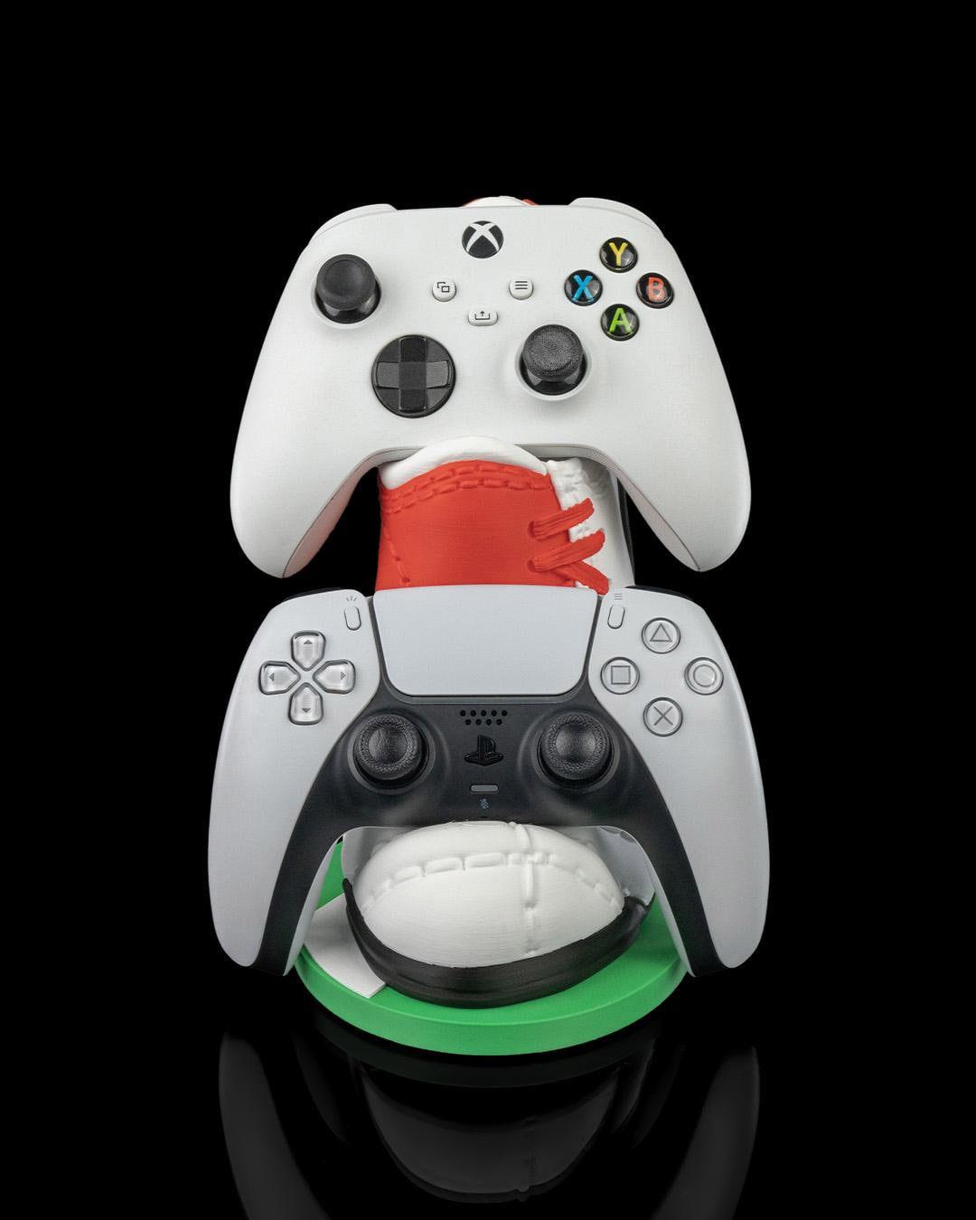 Soccer Controller Holder – 3D Printed PS5 & Xbox Stand