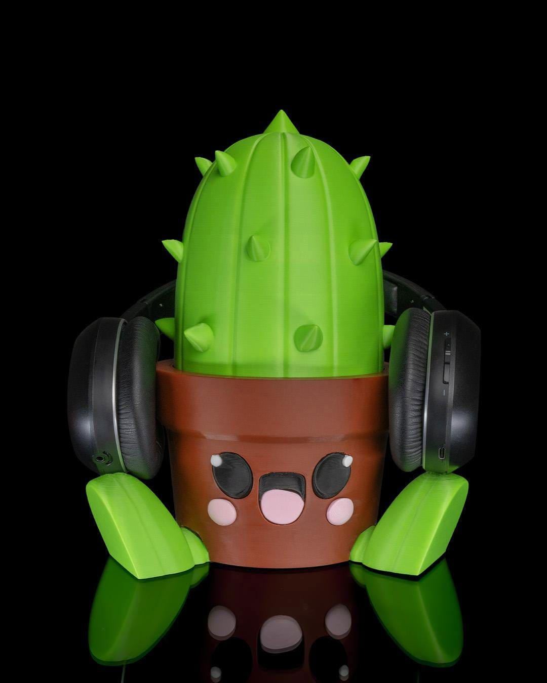 Happy Cactus Controller Holder