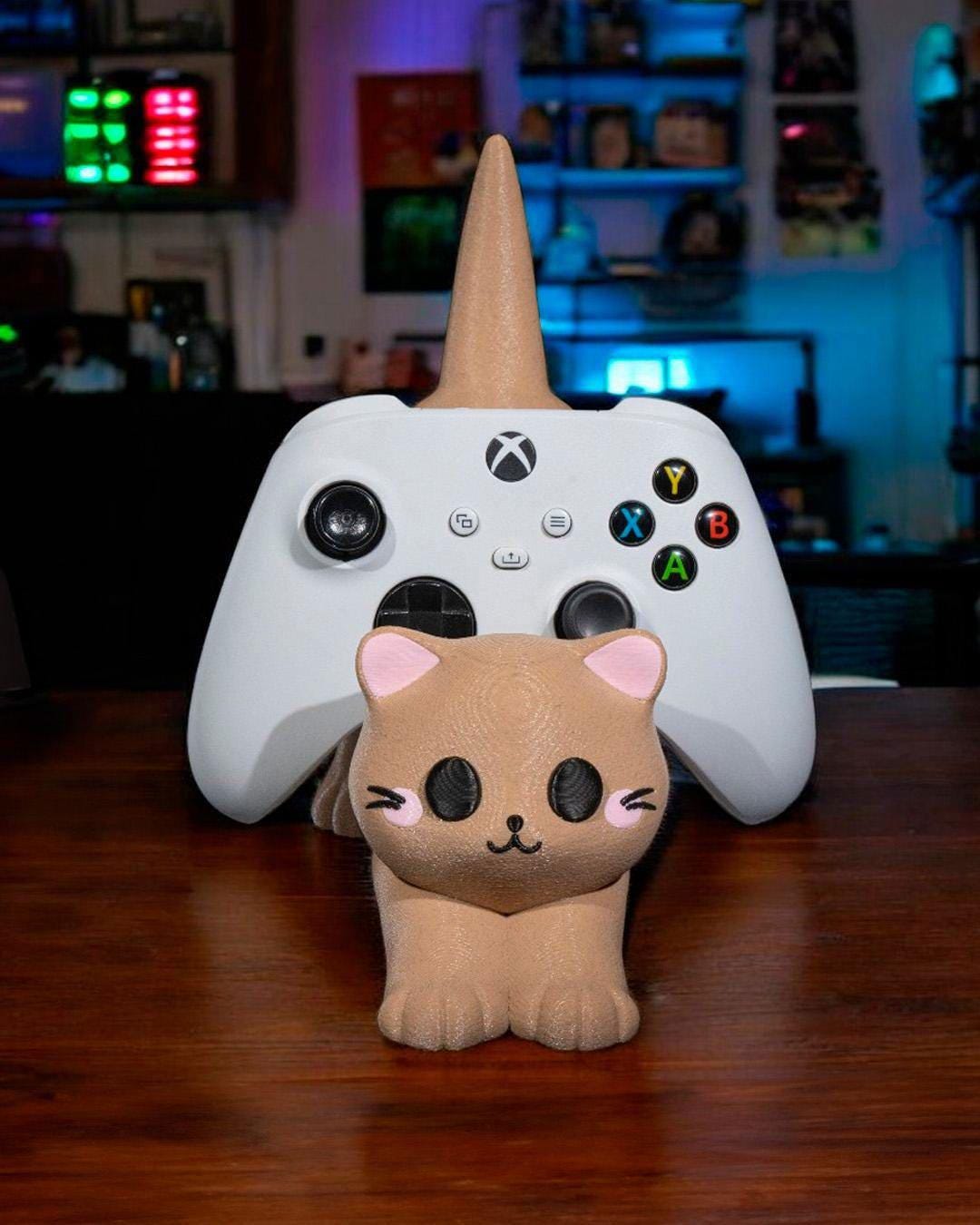 Buddy Back Controller Holder – 3D Printed Gamer Stand for PS5 & Xbox