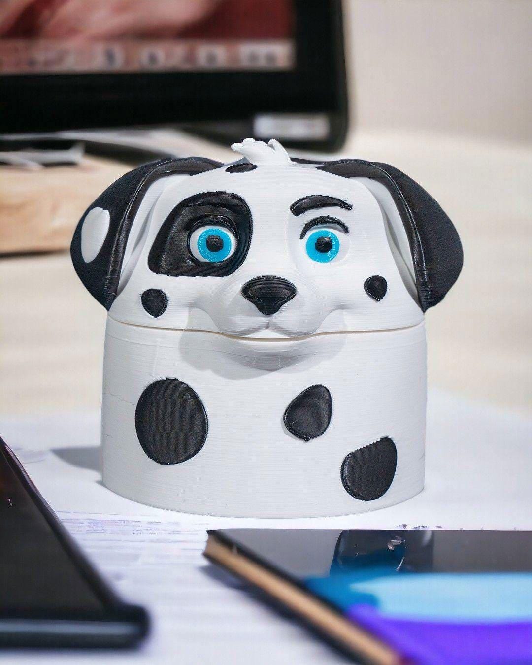 Dalmatian Figurine – 3D Printed Dog Miniature for Pet Lovers & Music Fans