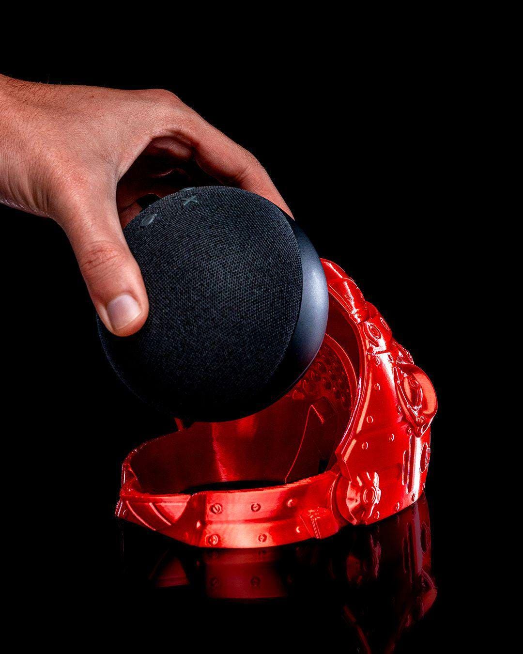 Robot Echo Dot Holder – 3D Printed Alexa Stand | Articulated Print-in-Place Robot Decor