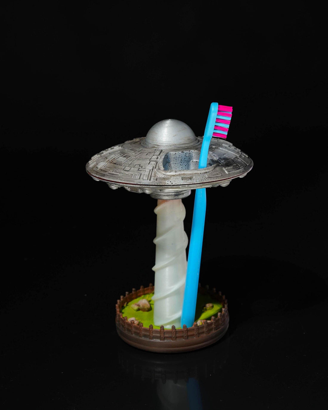 UFO Toothbrush Holder for Kids