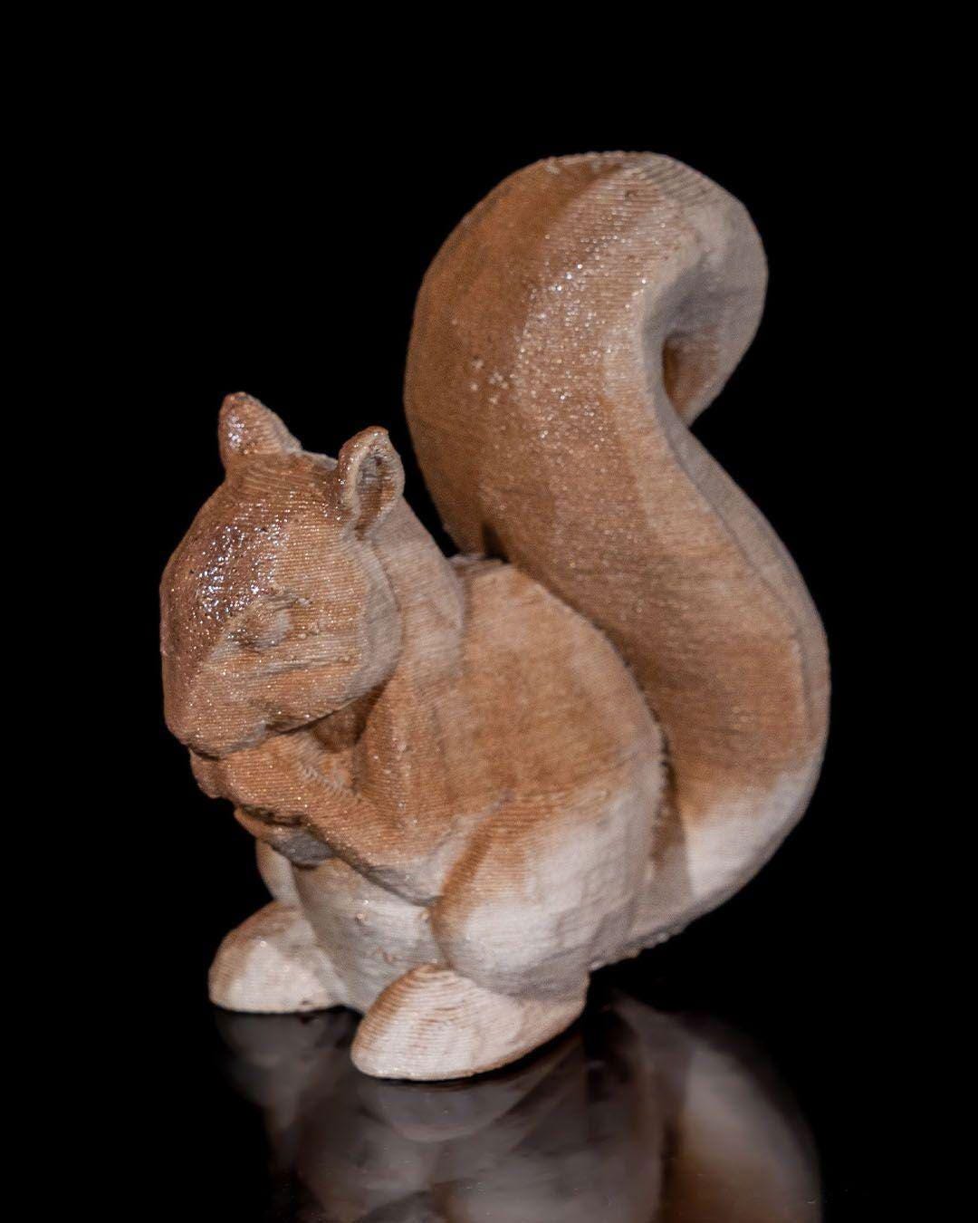 Squirrel Family Keychain