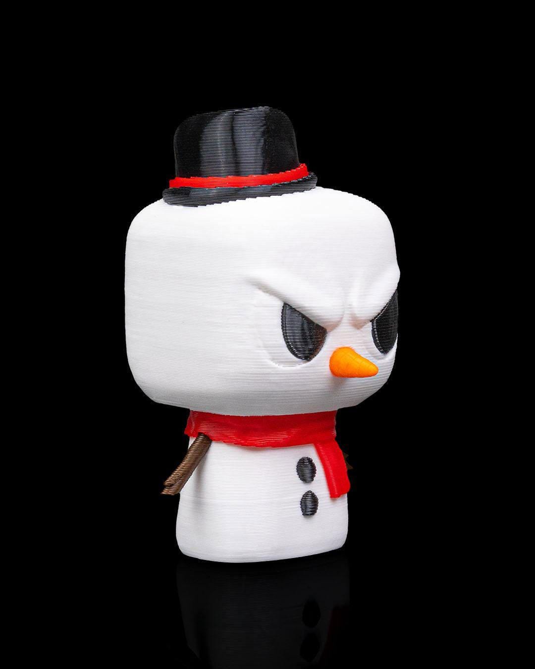 Anty Frost Winter Keychain – Handmade Snowy Holiday Character with Gift Container