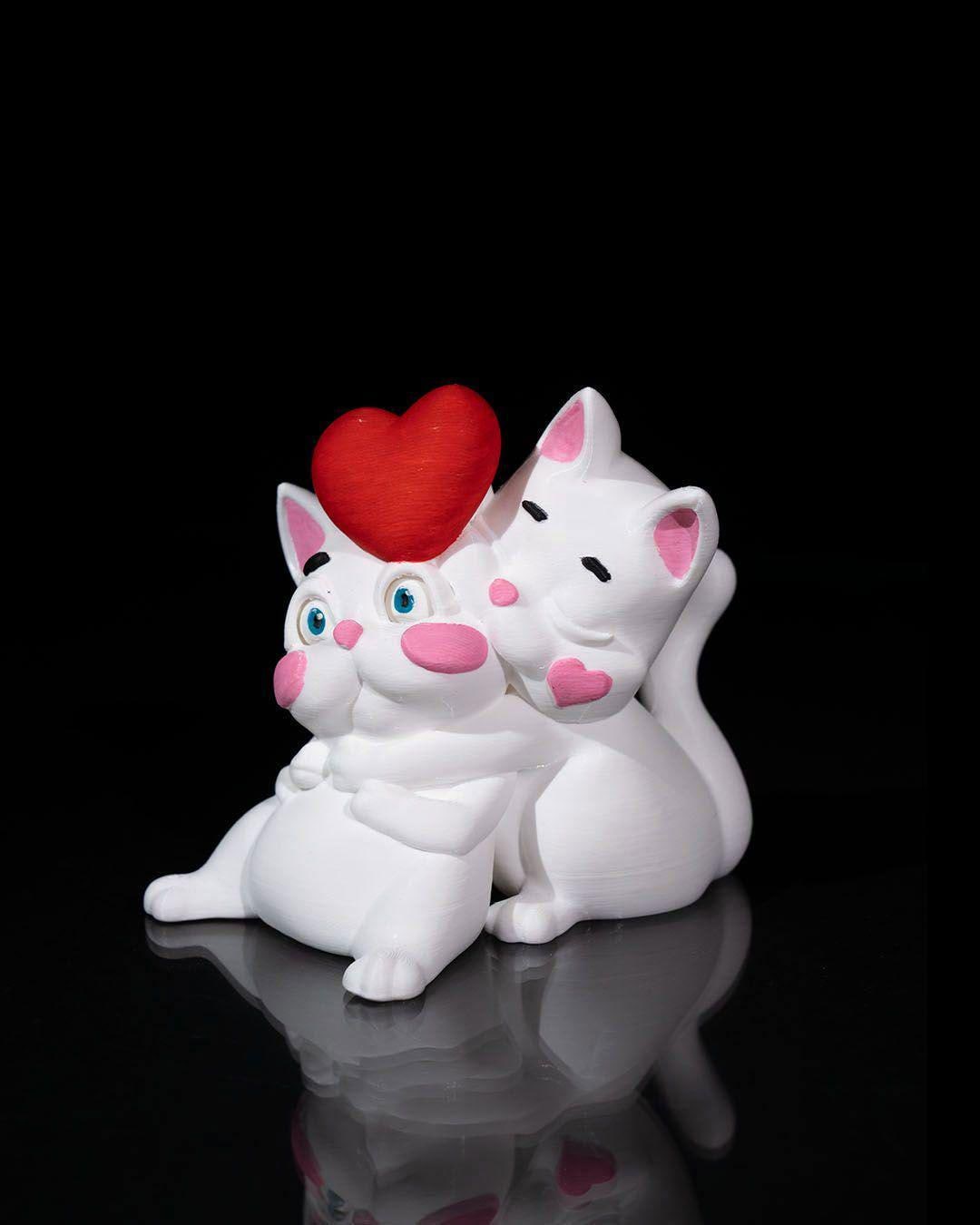 Funny Couple Love Language Figurine Handmade Romantic Home Decor Gift