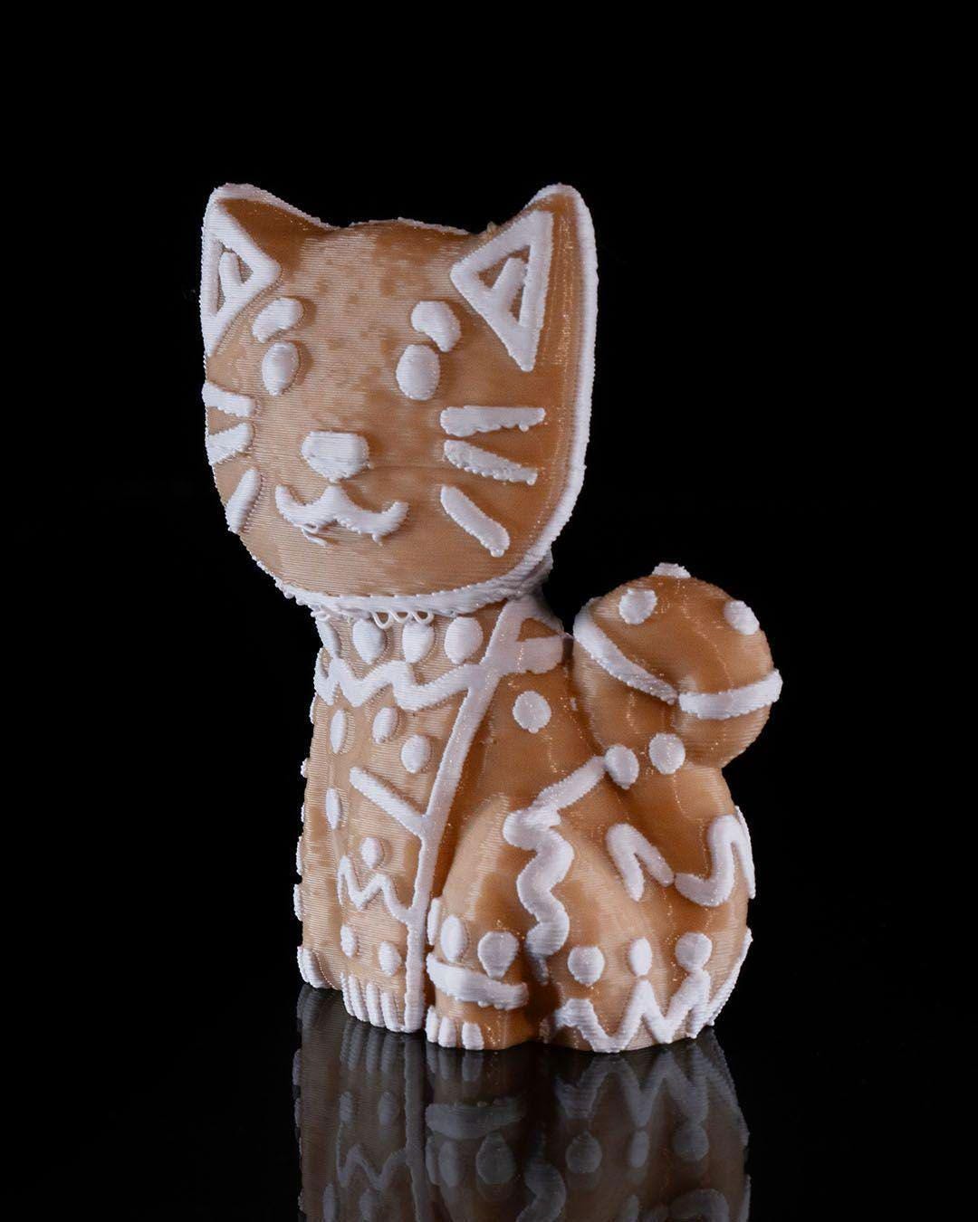 Hand Painted Sugar Cookie Cat Decor