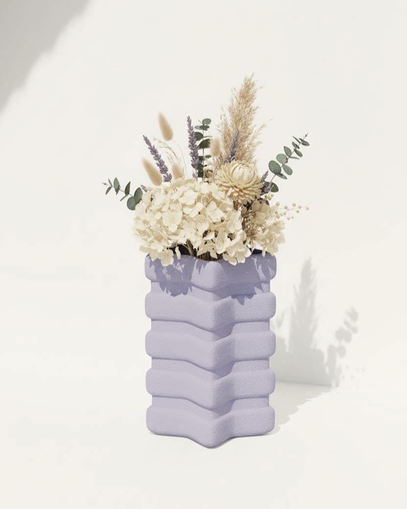Star Vase | Modern Sculptural Centerpiece, Eco-Friendly PLA
