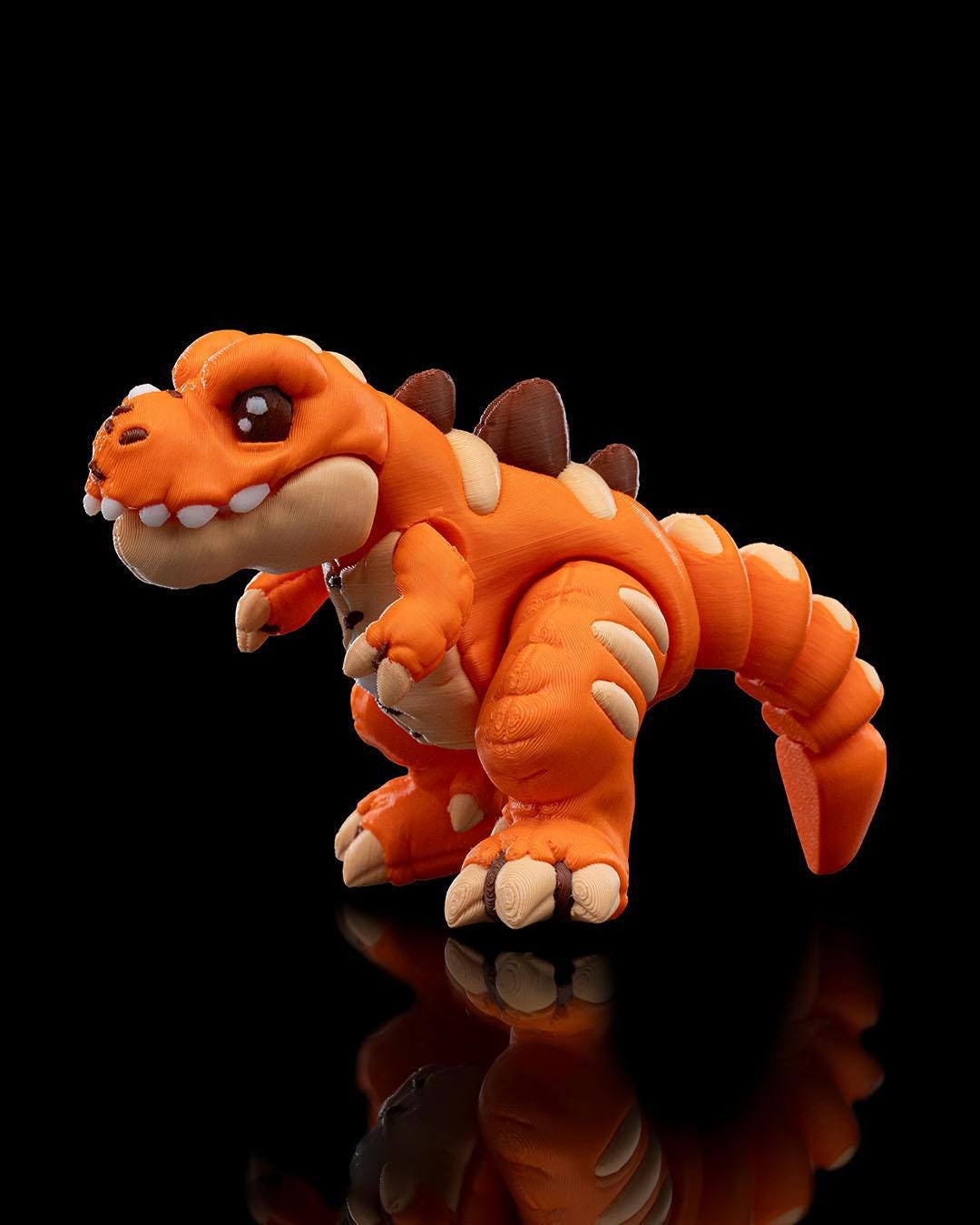 PLA T-Rex Figurine: Dinosaur Desk Decor
