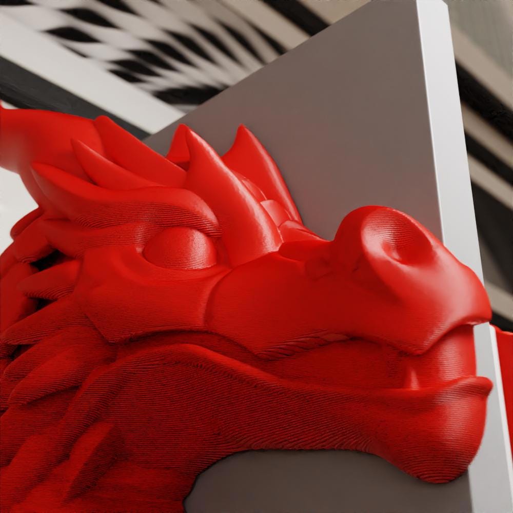 Dragon Book Holder – Fantasy Bookend, Mythical Shelf Decor
