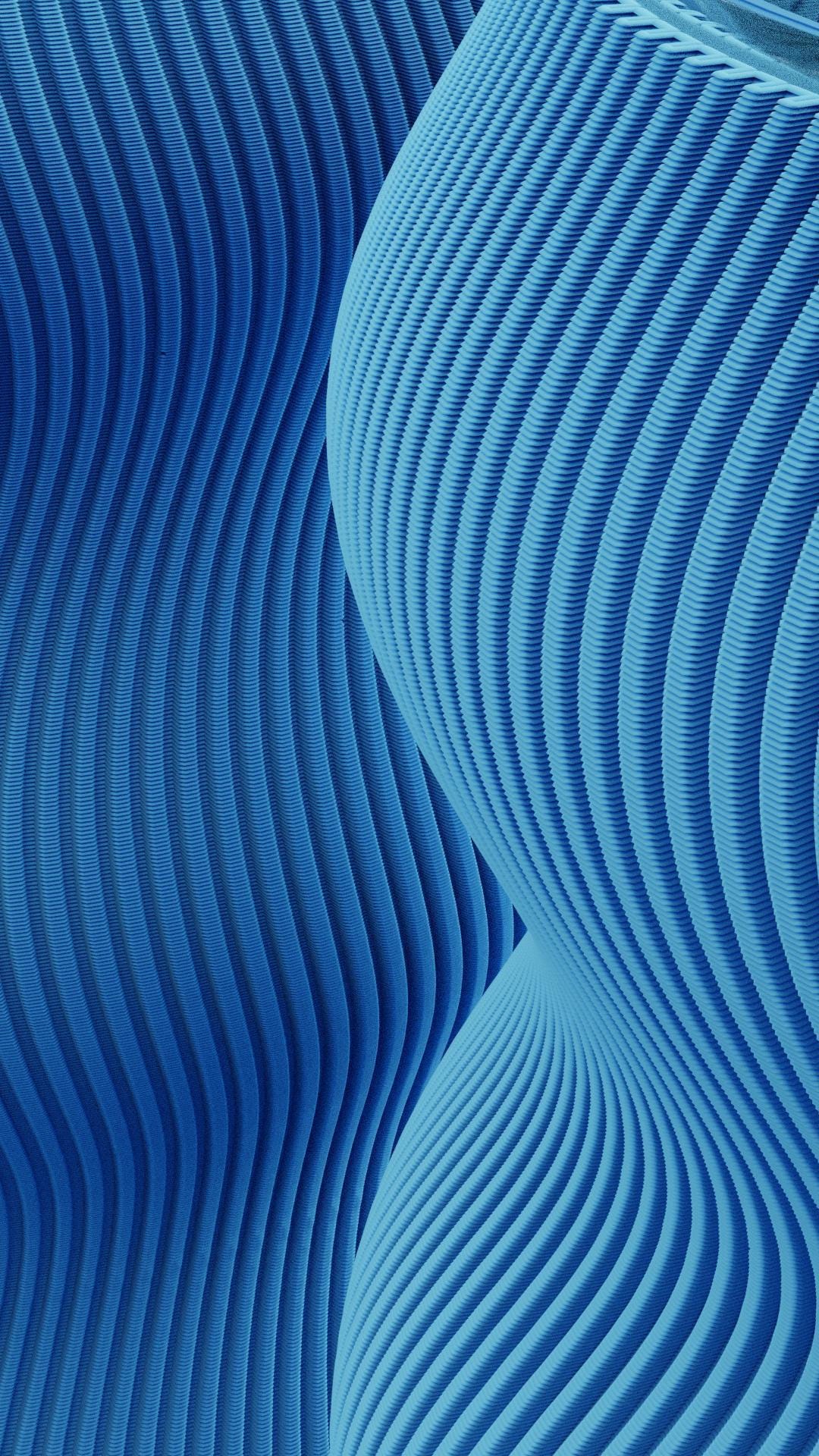 3D Printed Wave Vase | Modern Organic Home Decor