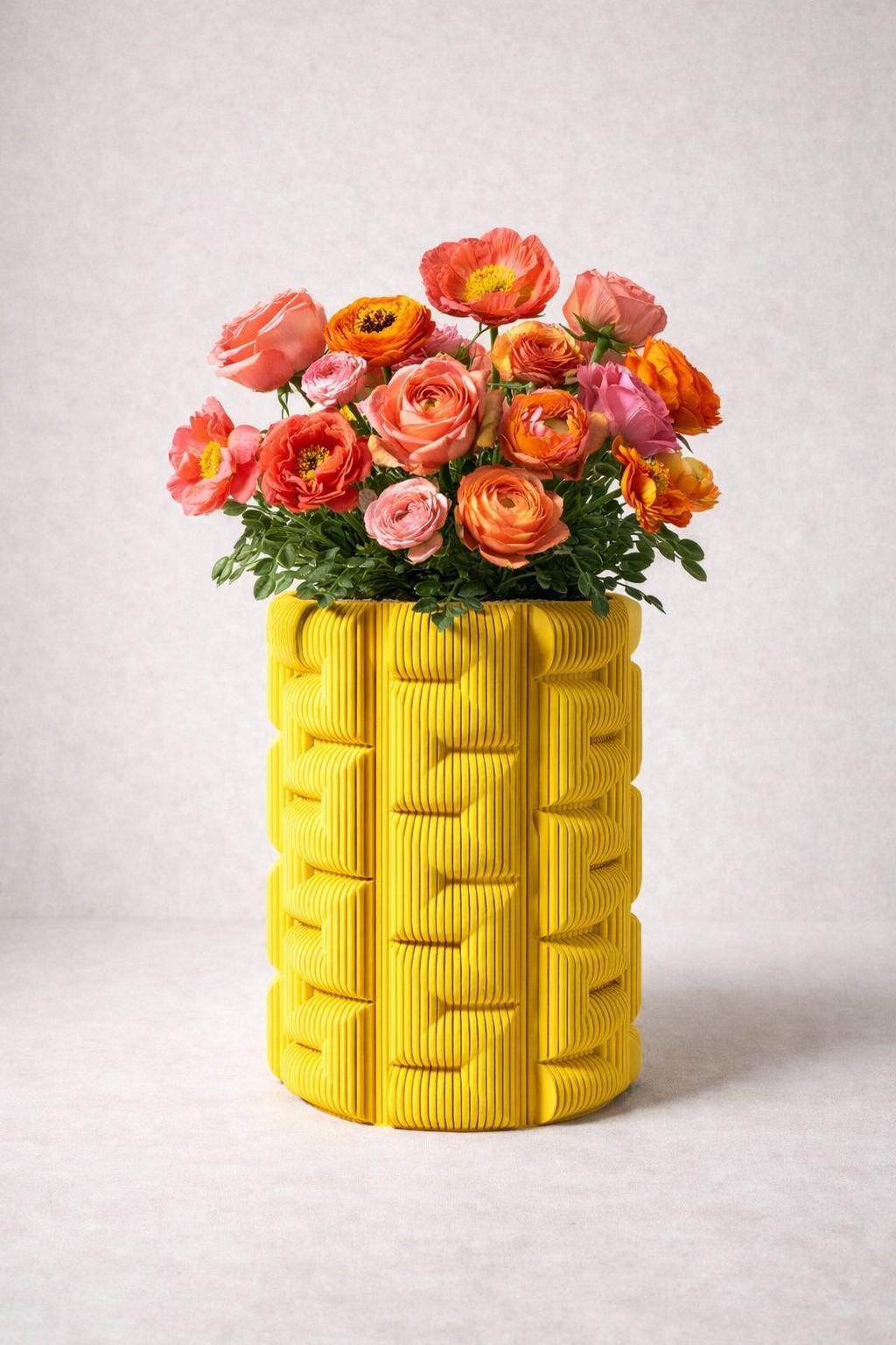 Koot Vase – Modern 3D Printed Sculptural Vase Minimalist Home Decor