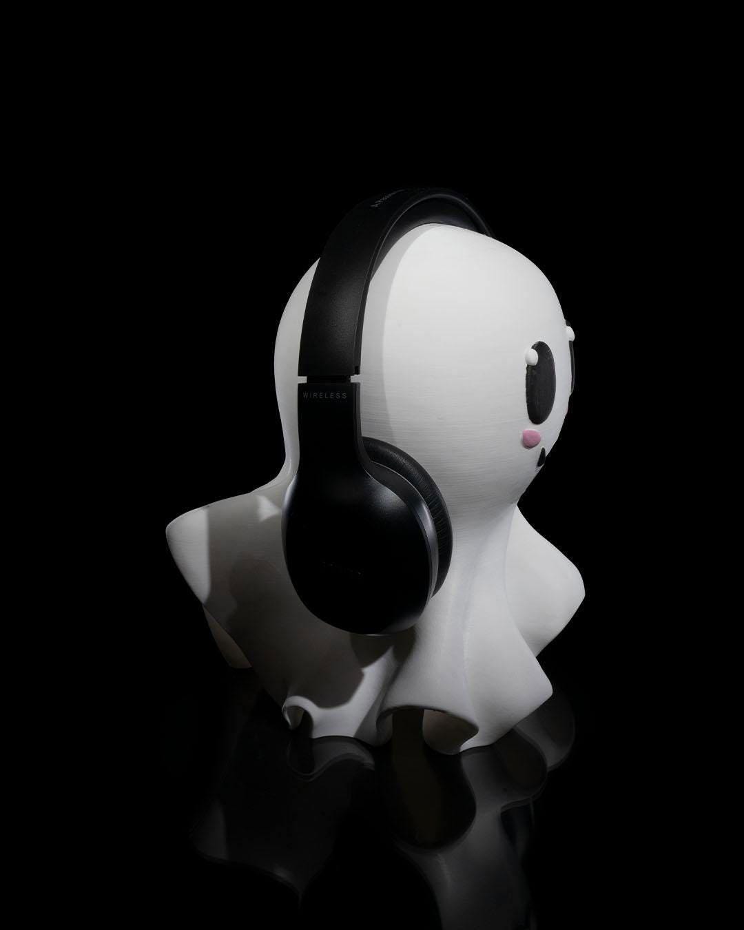 Happy Ghost Controller Holder – 3D Printed Ghost Stand for PS5 & Xbox