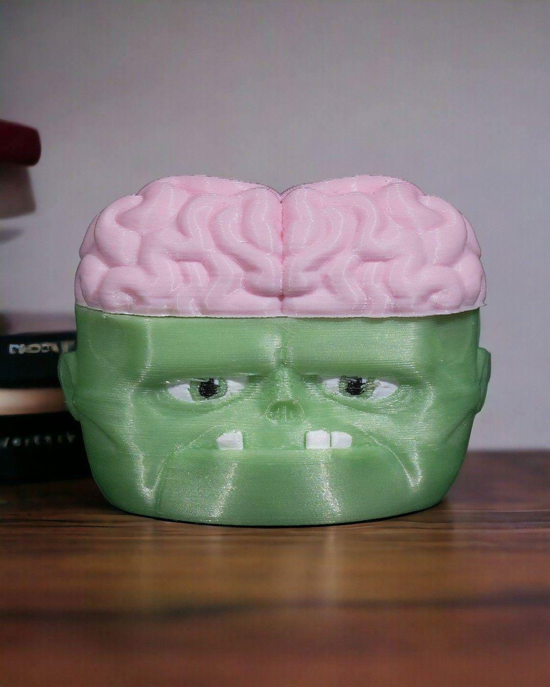 Zombie Head Figurine