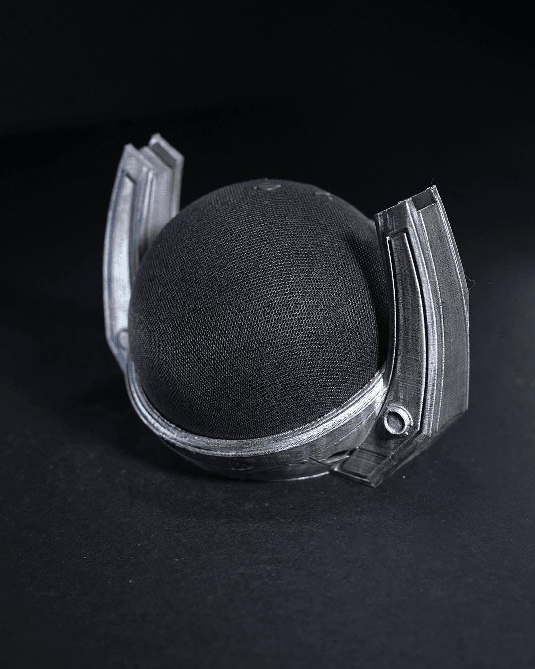 Alexa Throne Echo Dot Holder – 3D Printed Smart Home Decor | Funny Handcrafted AI Stand