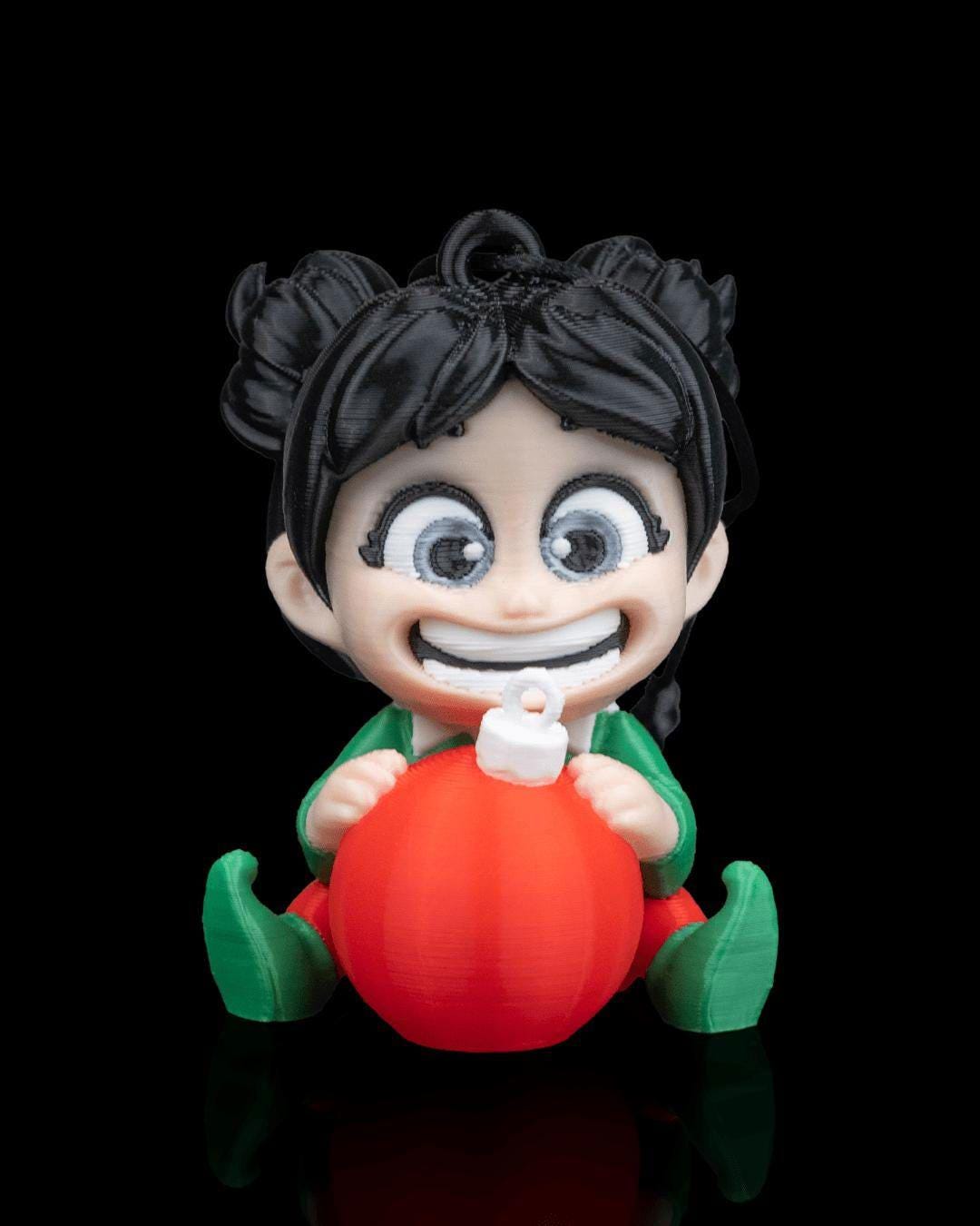 MiniMe: Naughty Elf – Custom Christmas Mini Figure