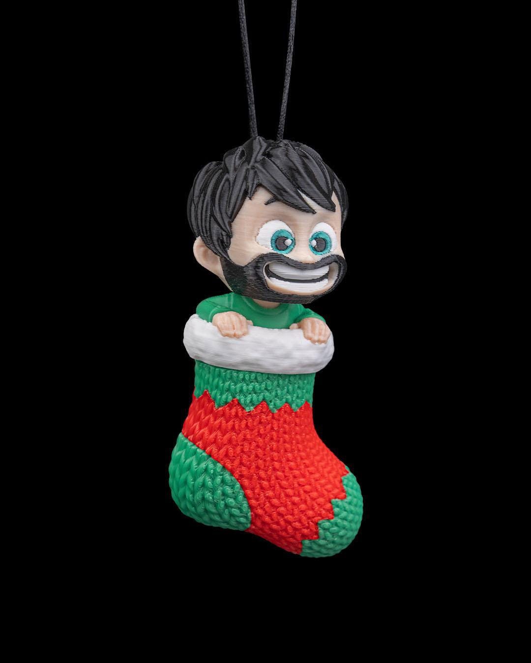 MiniMe: Christmas Stocking – Custom Holiday Mini Figure