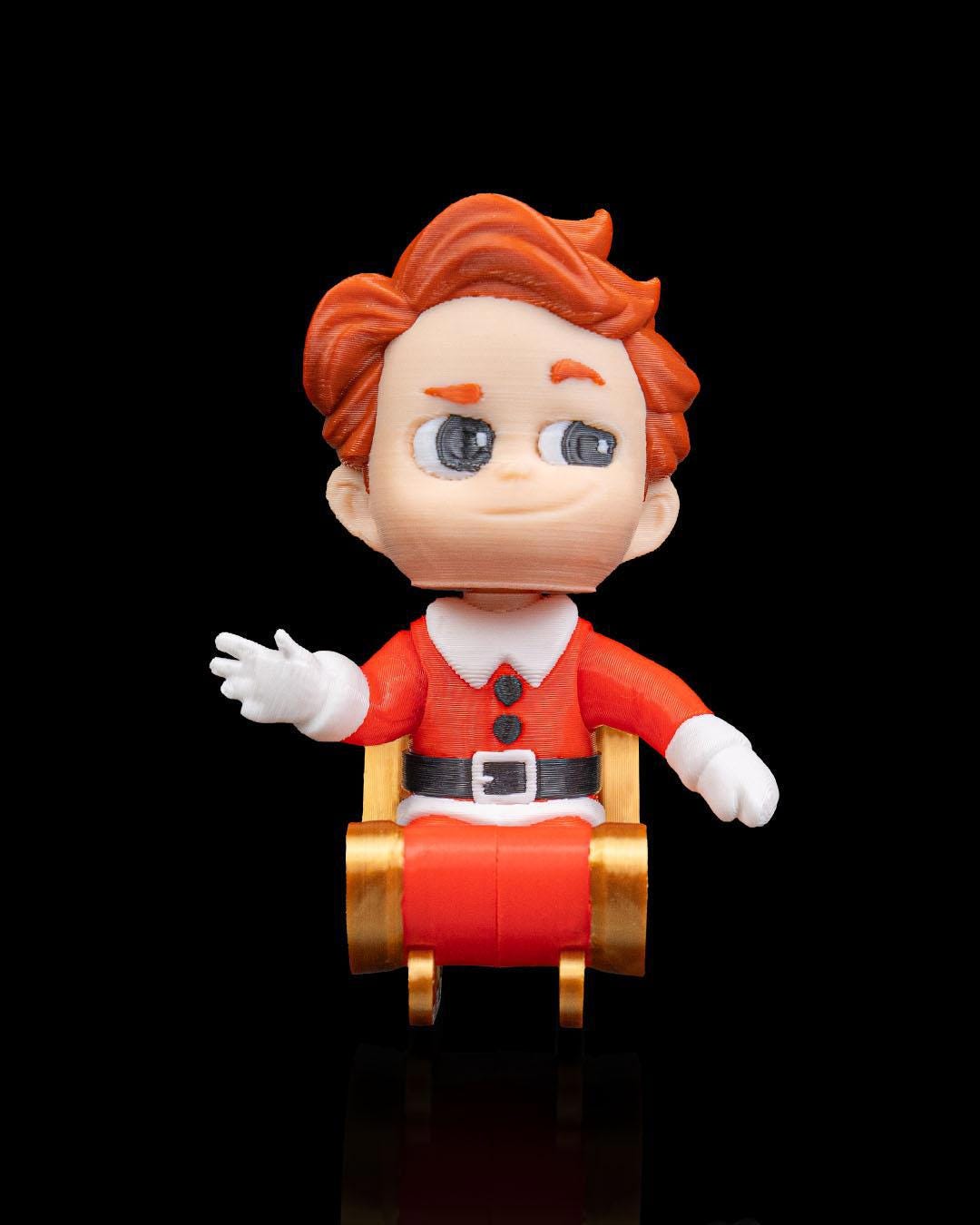 MiniMe: Santa’s Sleigh – Custom Christmas Mini Figure
