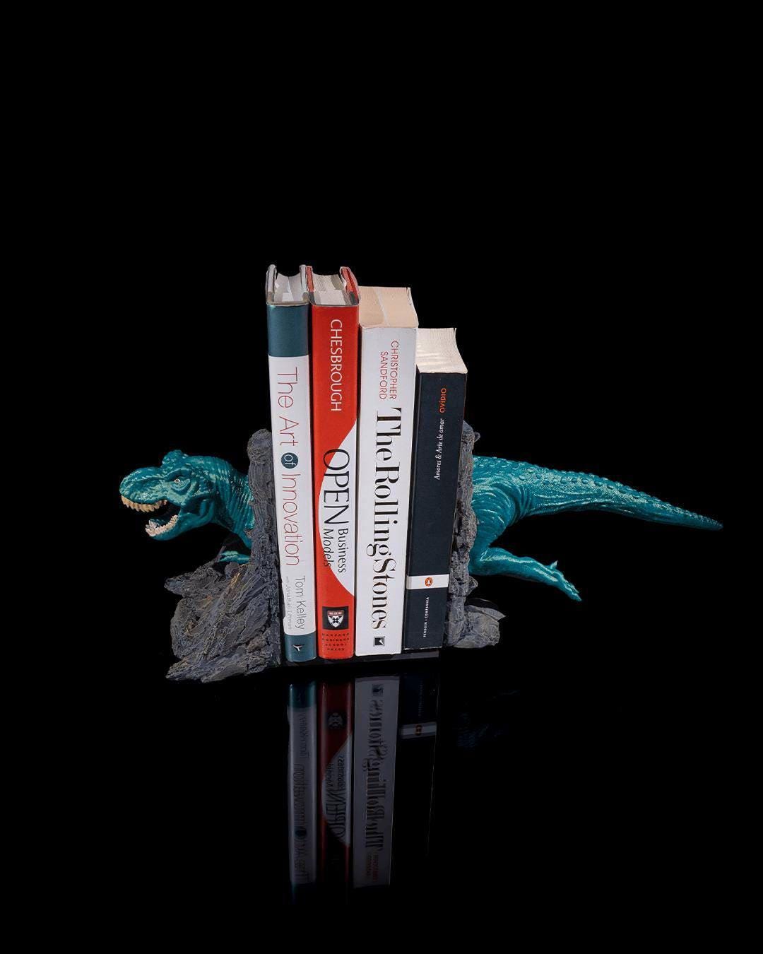 T-Rex Bookend – Dinosaur Lover 3D Printed Shelf Decor