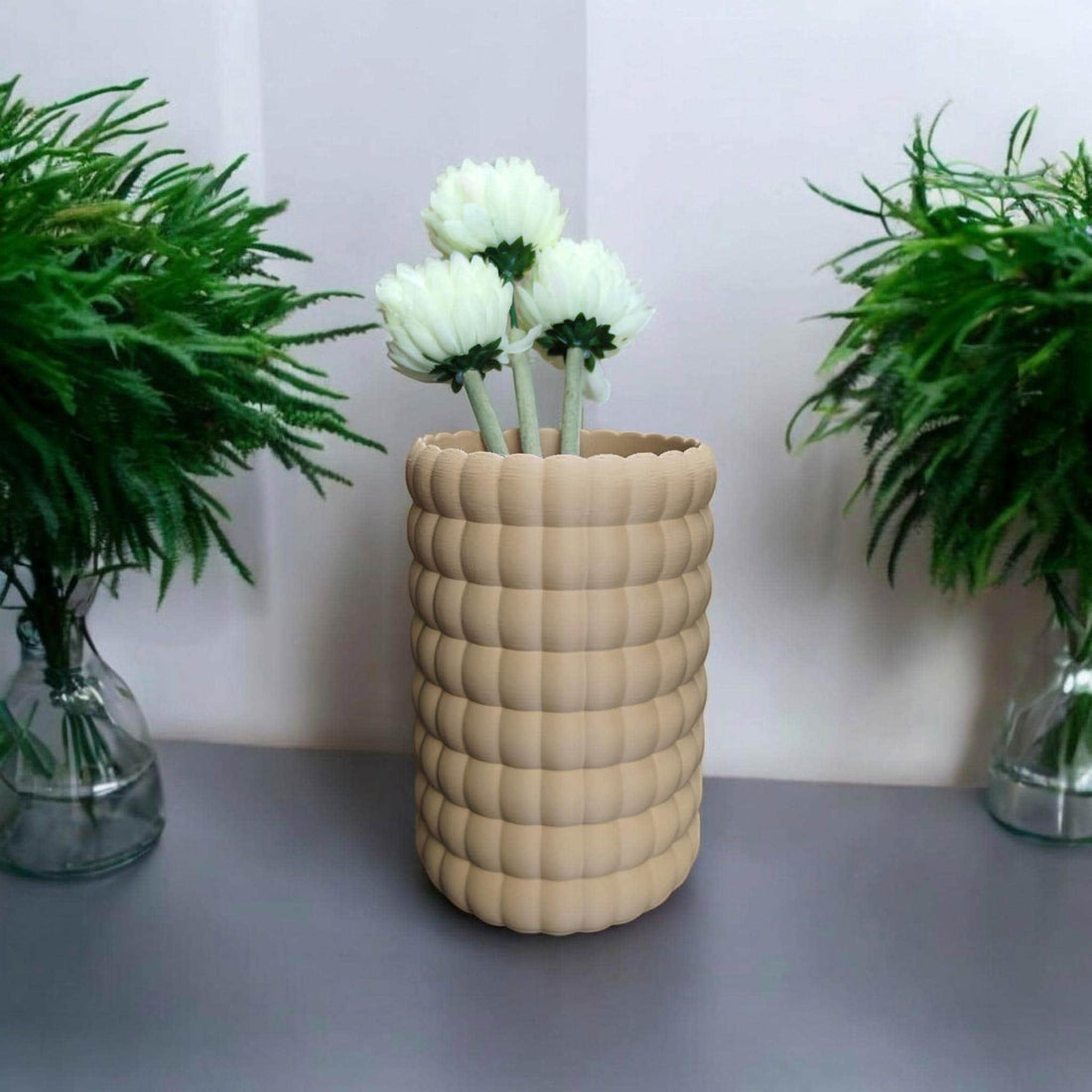 Bubble Bloom Vase Modern Boho Decor Nordic Eco Friendly PLA