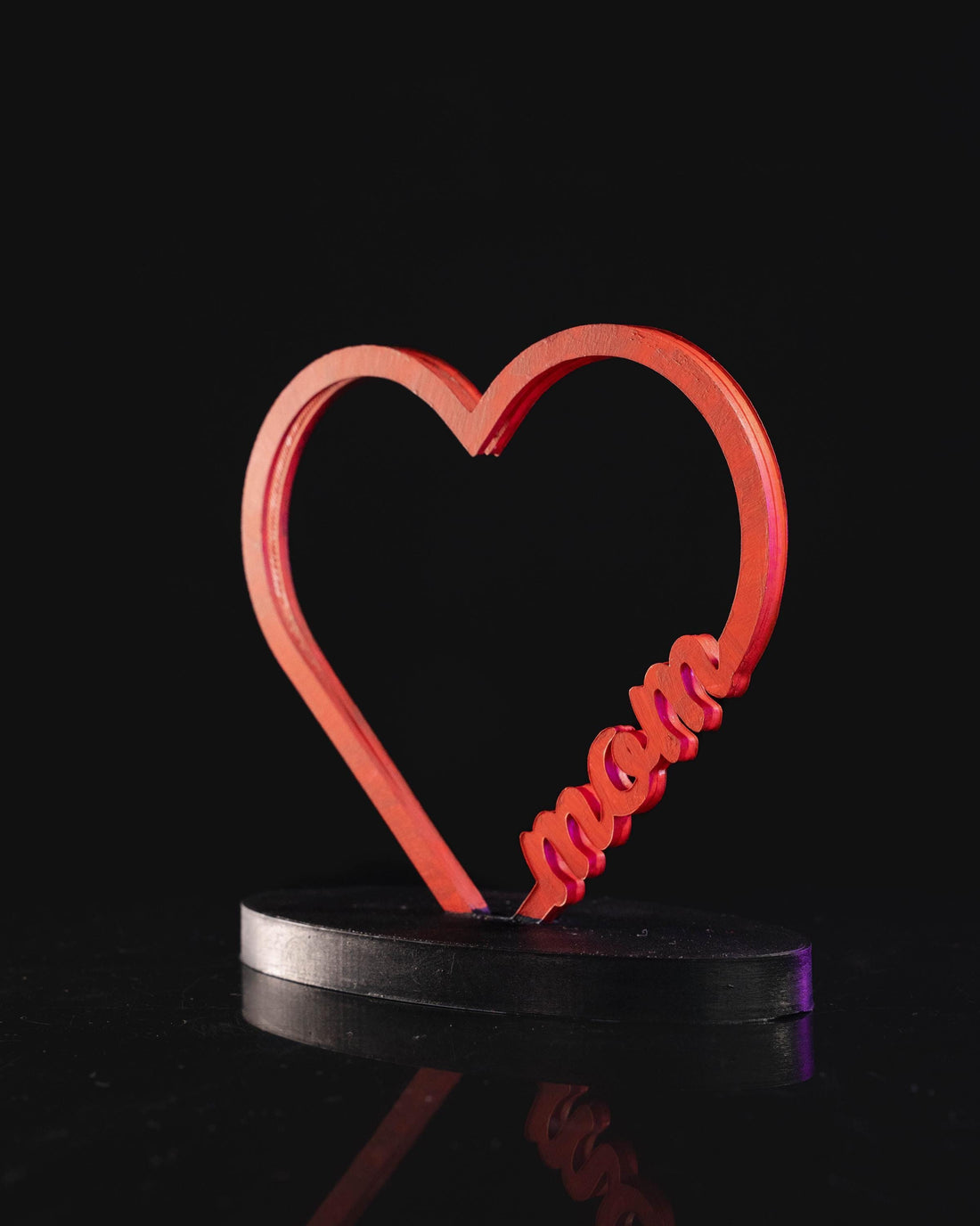 Handmade PLA Heart Photo Holder | Romantic Gift for Couples