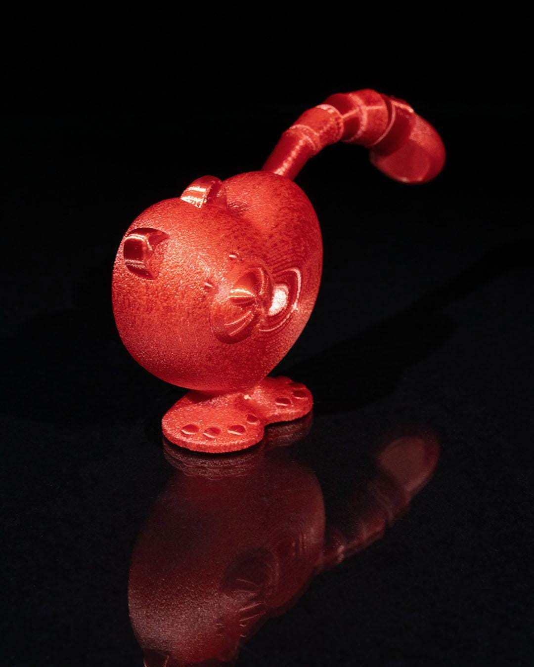 Handmade PLA Love Cat Figurine – Romantic Gift Box Decor