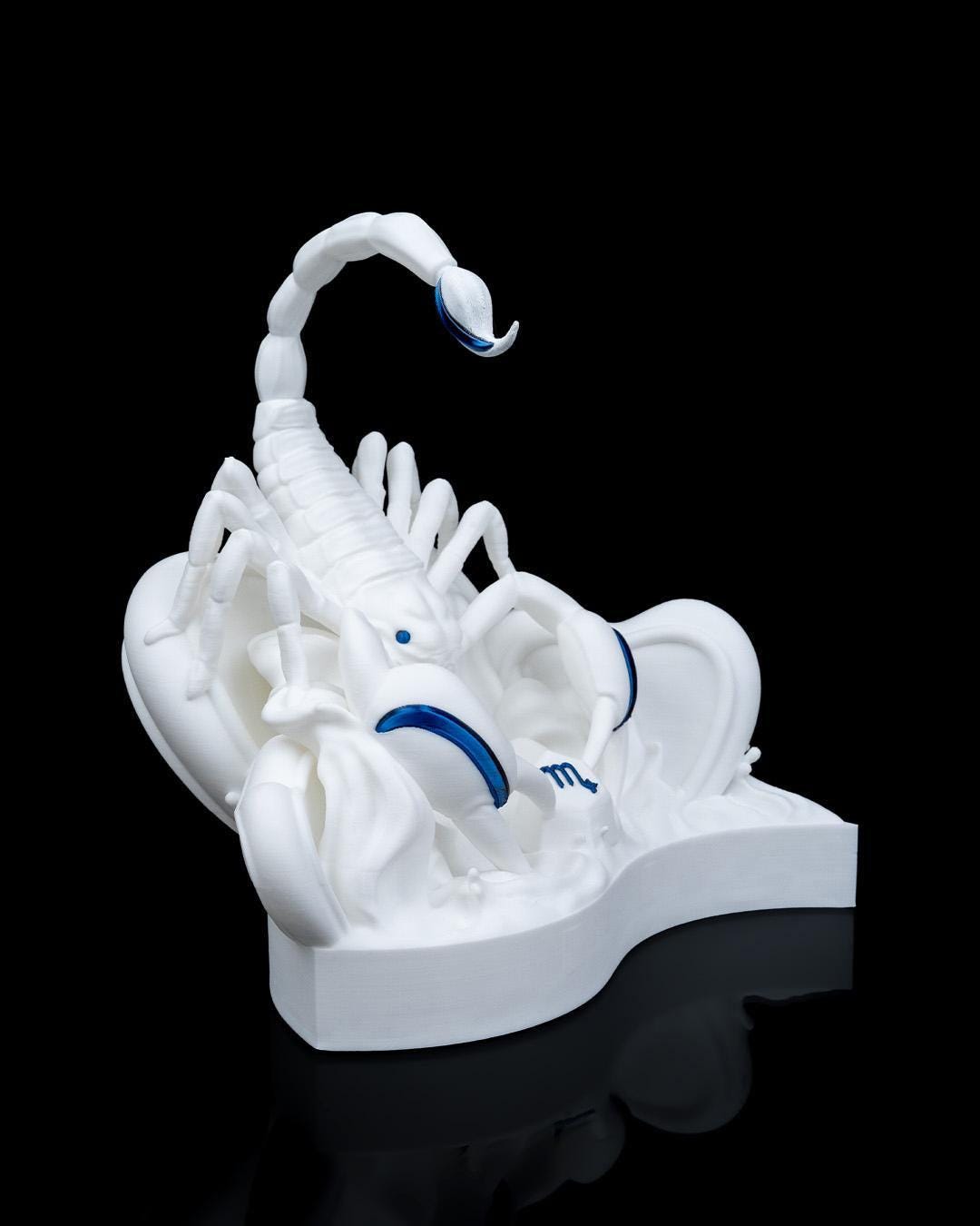 Scorpio Zodiac Decorative Statue – Handmade Eco Friendly Astrology Gift Scorpio Figurine
