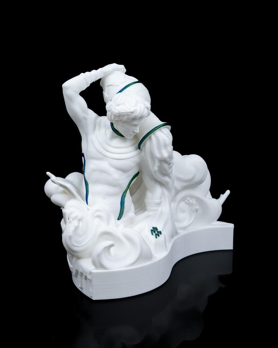 Aquarius Zodiac Romantic Sculpture – Handmade Eco Friendly Decorative Figurine Gift