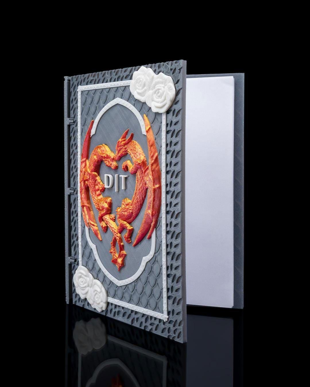 Dragon Heart Love Sculpture – Fierce Romantic Valentine’s Gift Decor