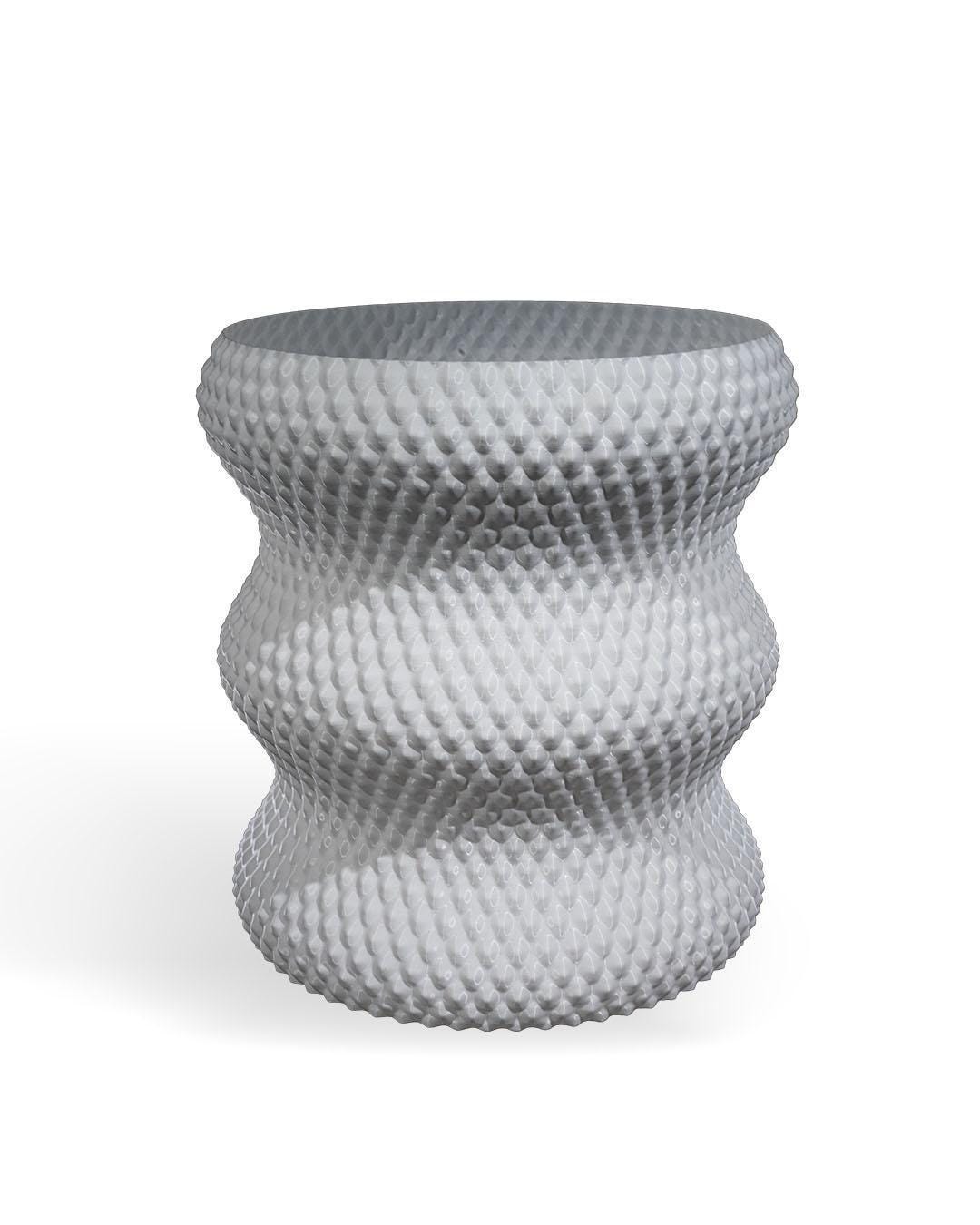 Diamond Flowerpot Modern Planter PLA Elegant Plant Pot Handmade Home Decor Made to Order