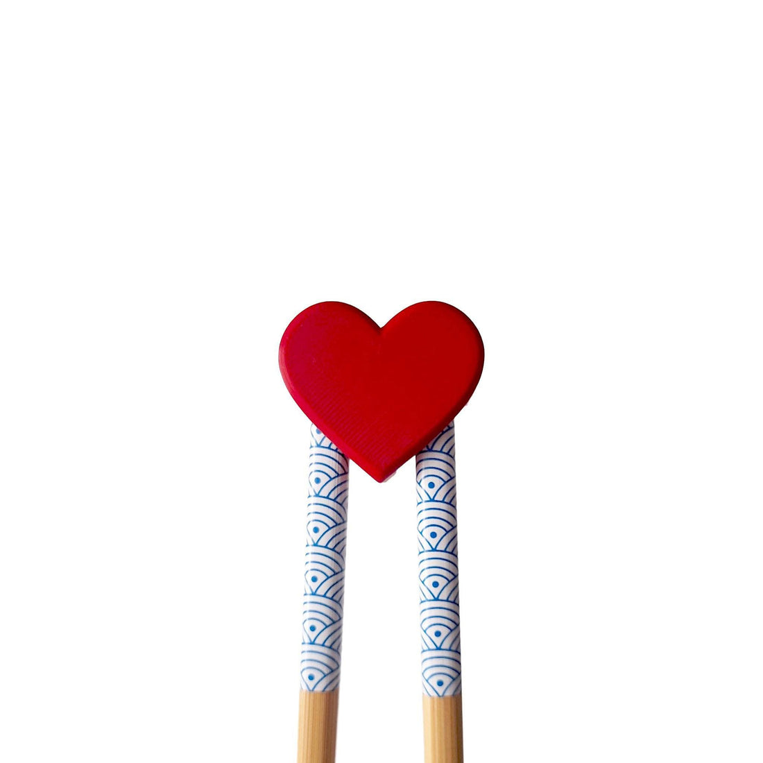 Heart Chopstick Holder: PLA Table Decor with Adapters